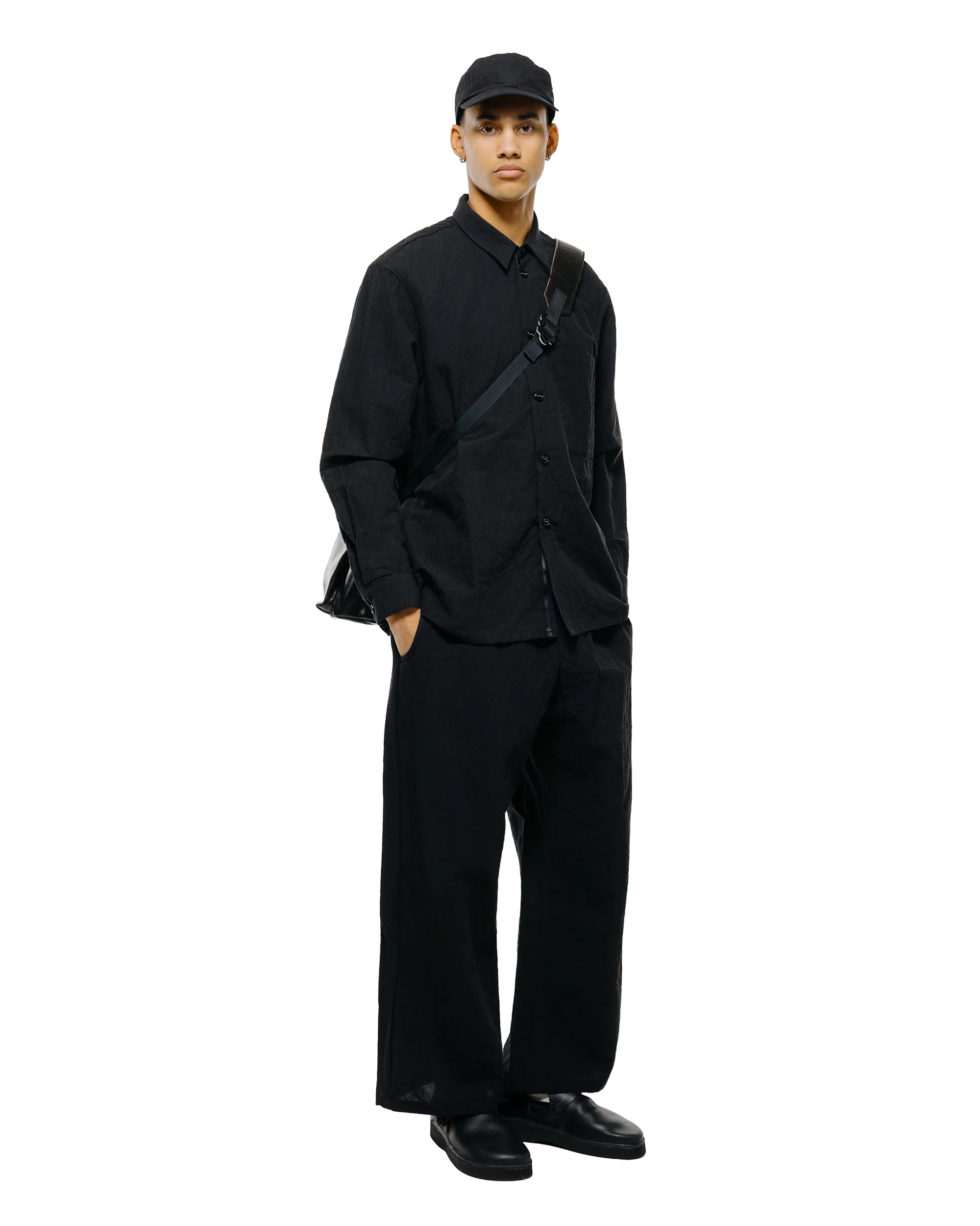 MAN-TLE R20S1 'New Shirt' Black Linen - Image 4