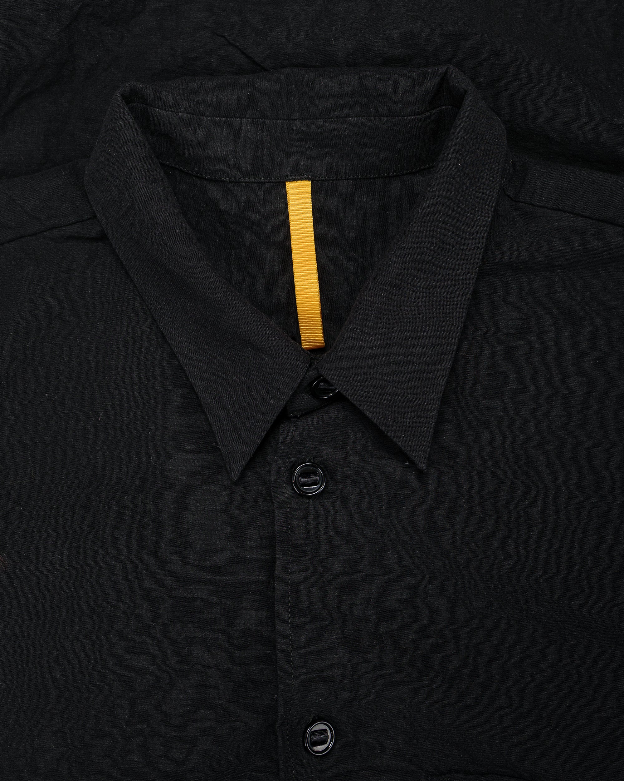 MAN-TLE R20S1 'New Shirt' Black Linen - Image 6