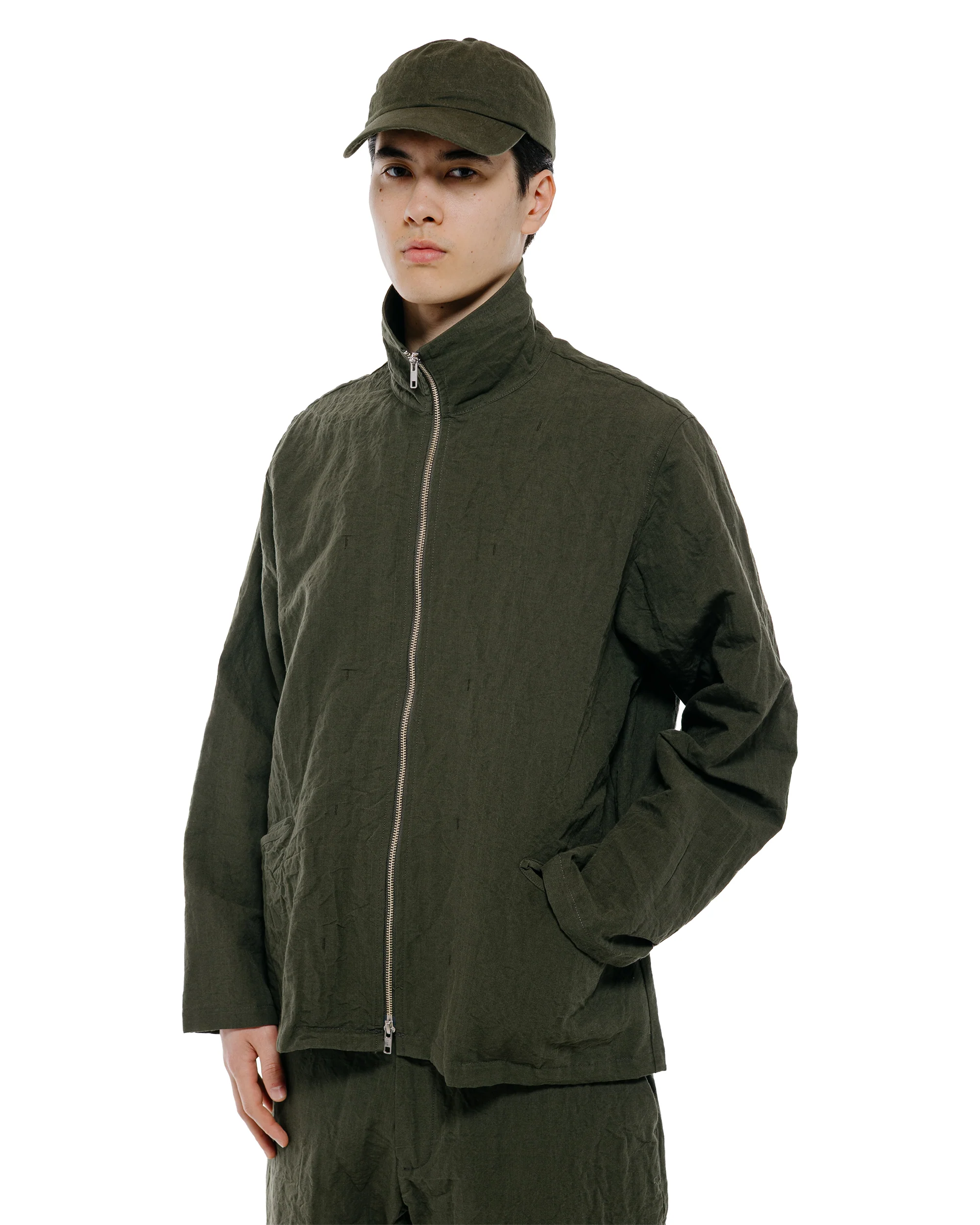 MAN-TLE R20S3 'Track Shirt' Woodland Linen - Image 2