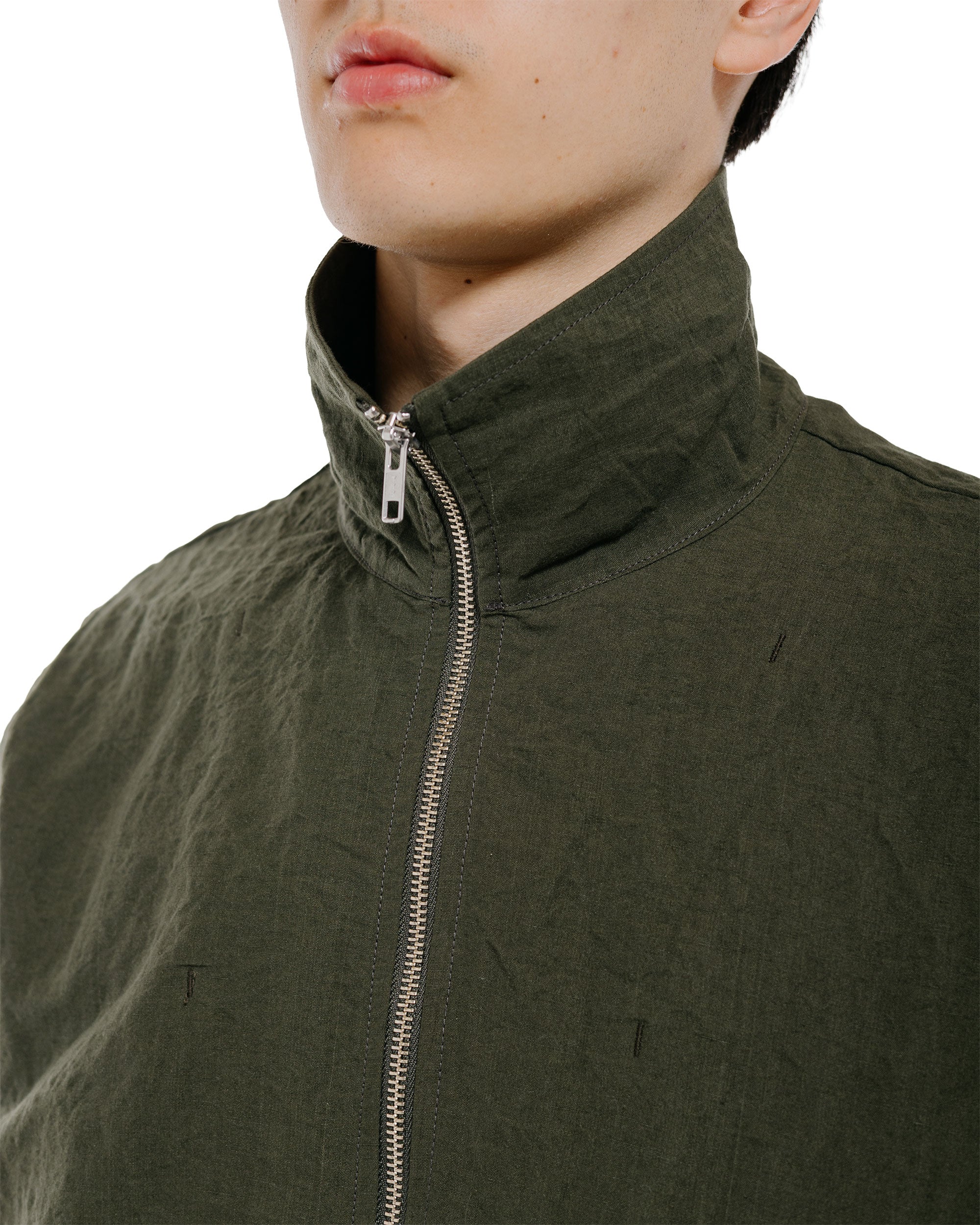 MAN-TLE R20S3 'Track Shirt' Woodland Linen - Image 3