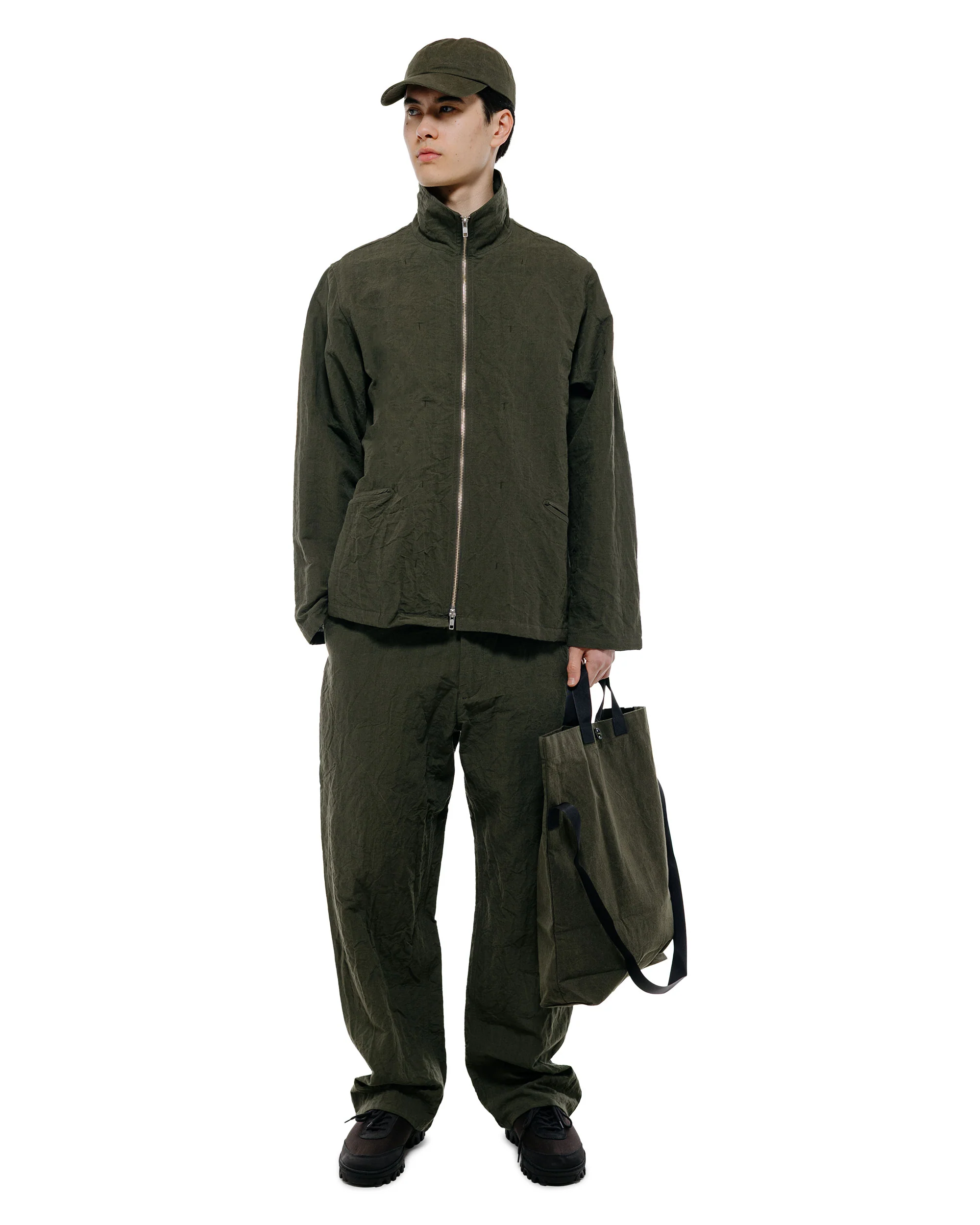MAN-TLE R20S3 'Track Shirt' Woodland Linen - Image 5