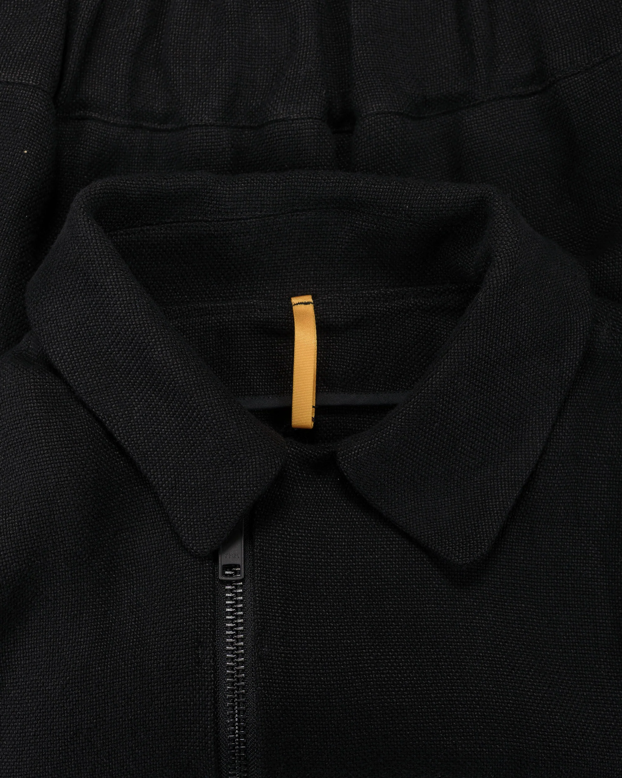 MAN-TLE R20S3 'Zip Gum Shirt' Black 20hr Canvas - Image 5