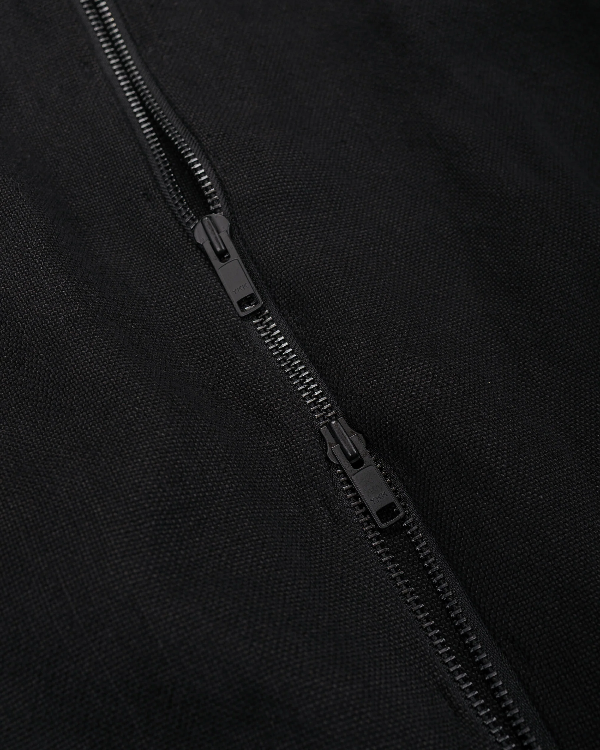 MAN-TLE R20S3 'Zip Gum Shirt' Black 20hr Canvas - Image 6
