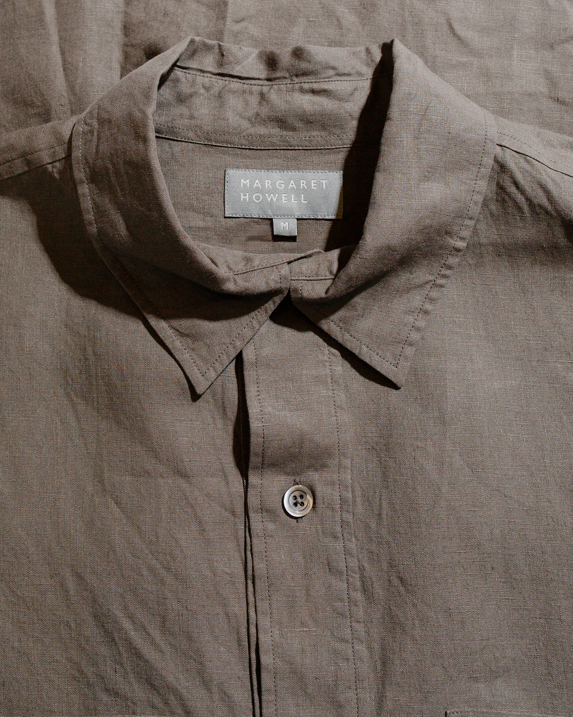 Margaret Howell Archive Overhead Shirt Shirting Linen Bay - Image 5