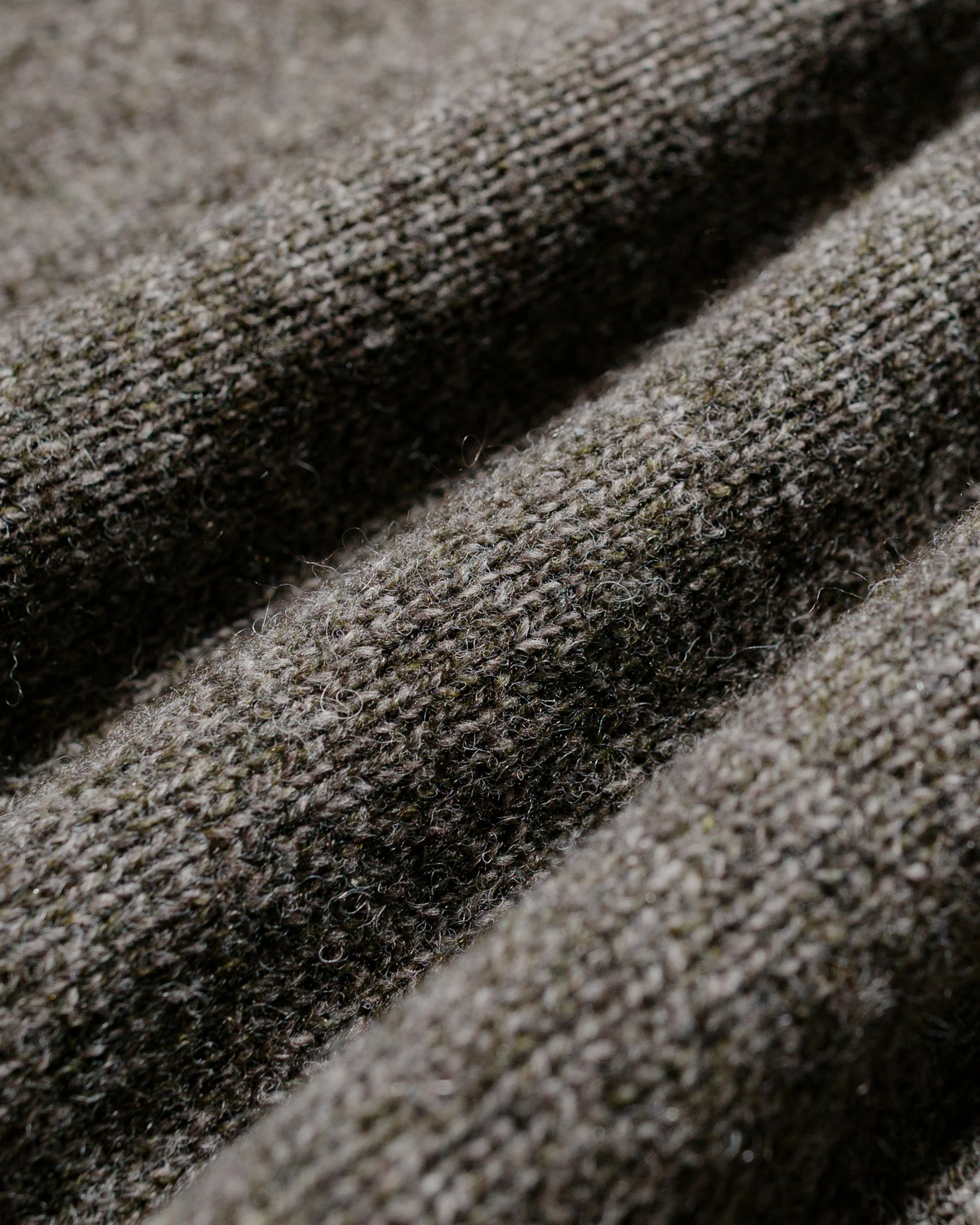 Margaret Howell Seamless Crew Neck Yak Wool Cashmere Blend Natural Twist - Image 5