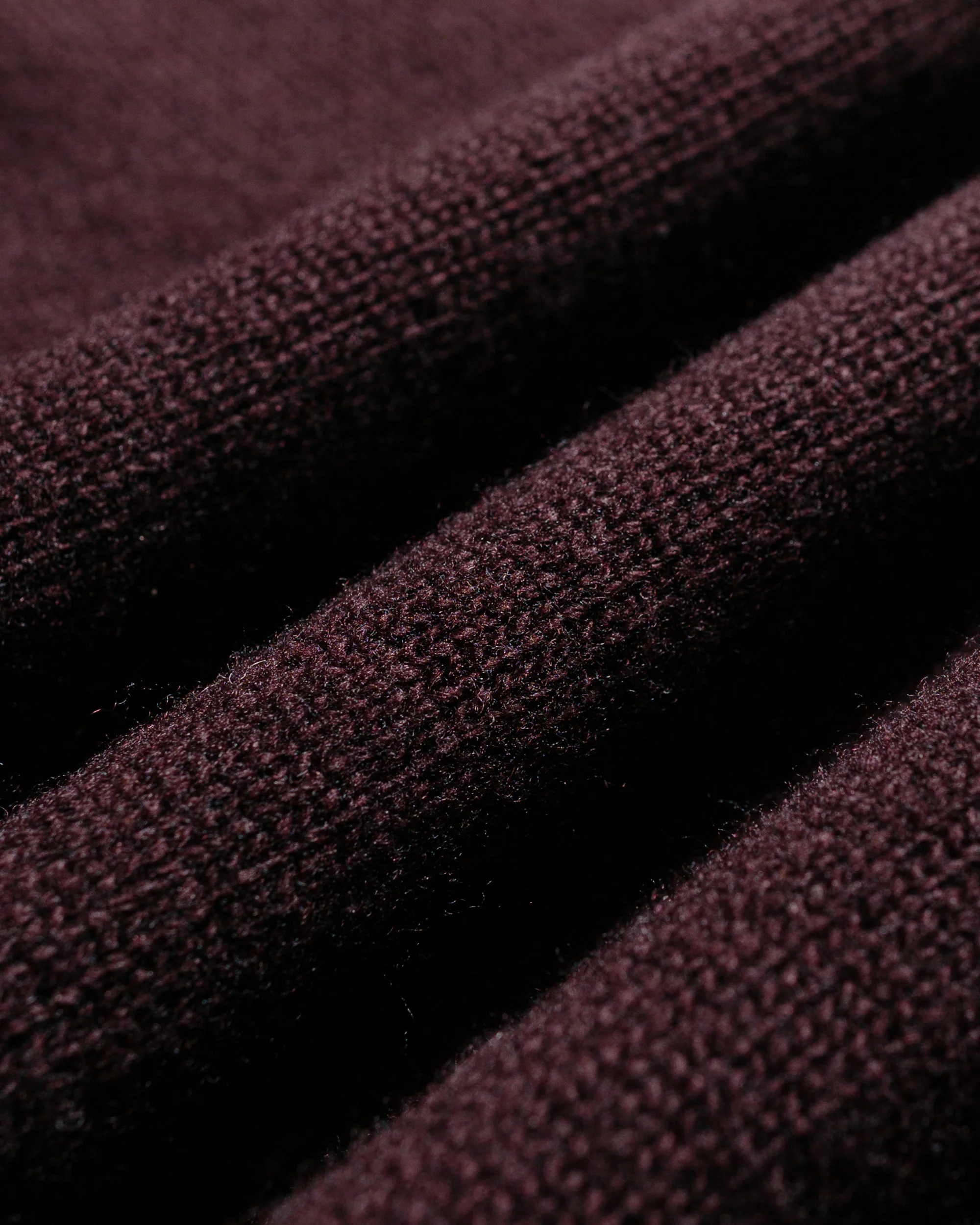 Margaret Howell Single Pocket Crew Geelong Lambswool Mahogany - Image 6