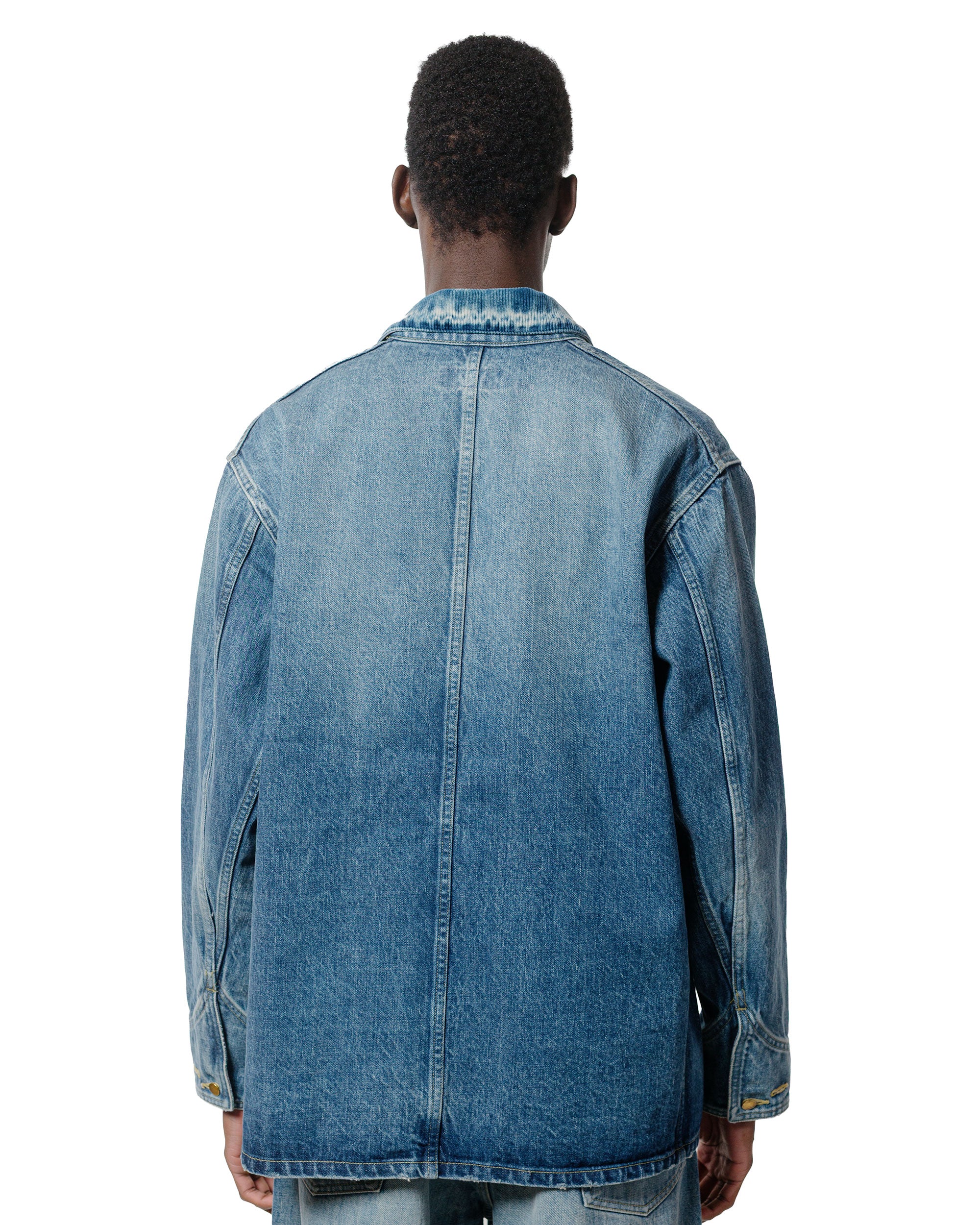 marka Denim Coverall Jacket 13.5oz Selvedge Denim Used Wash - Image 3