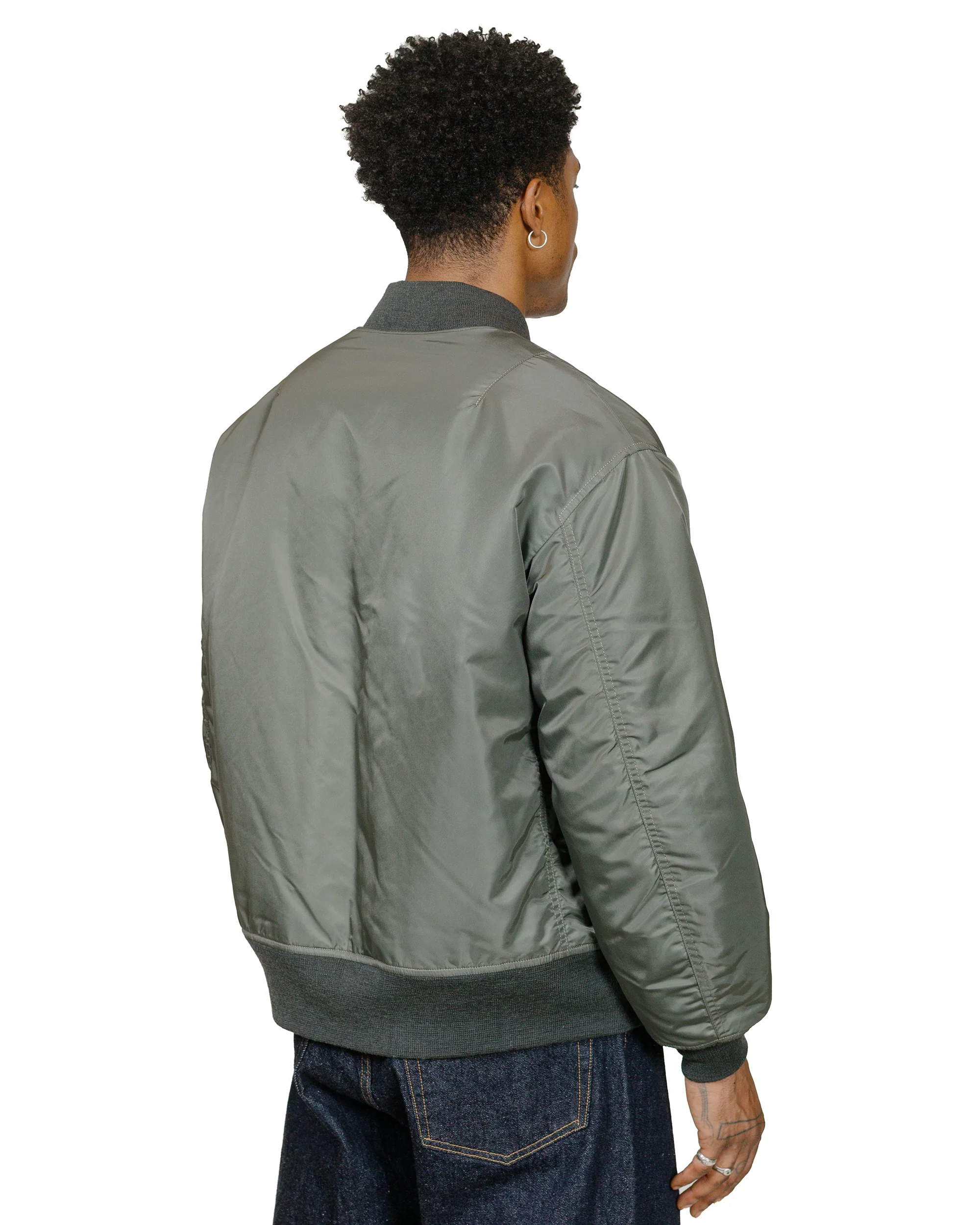 marka MA-1 Nylon Twill Sage Green - Image 3