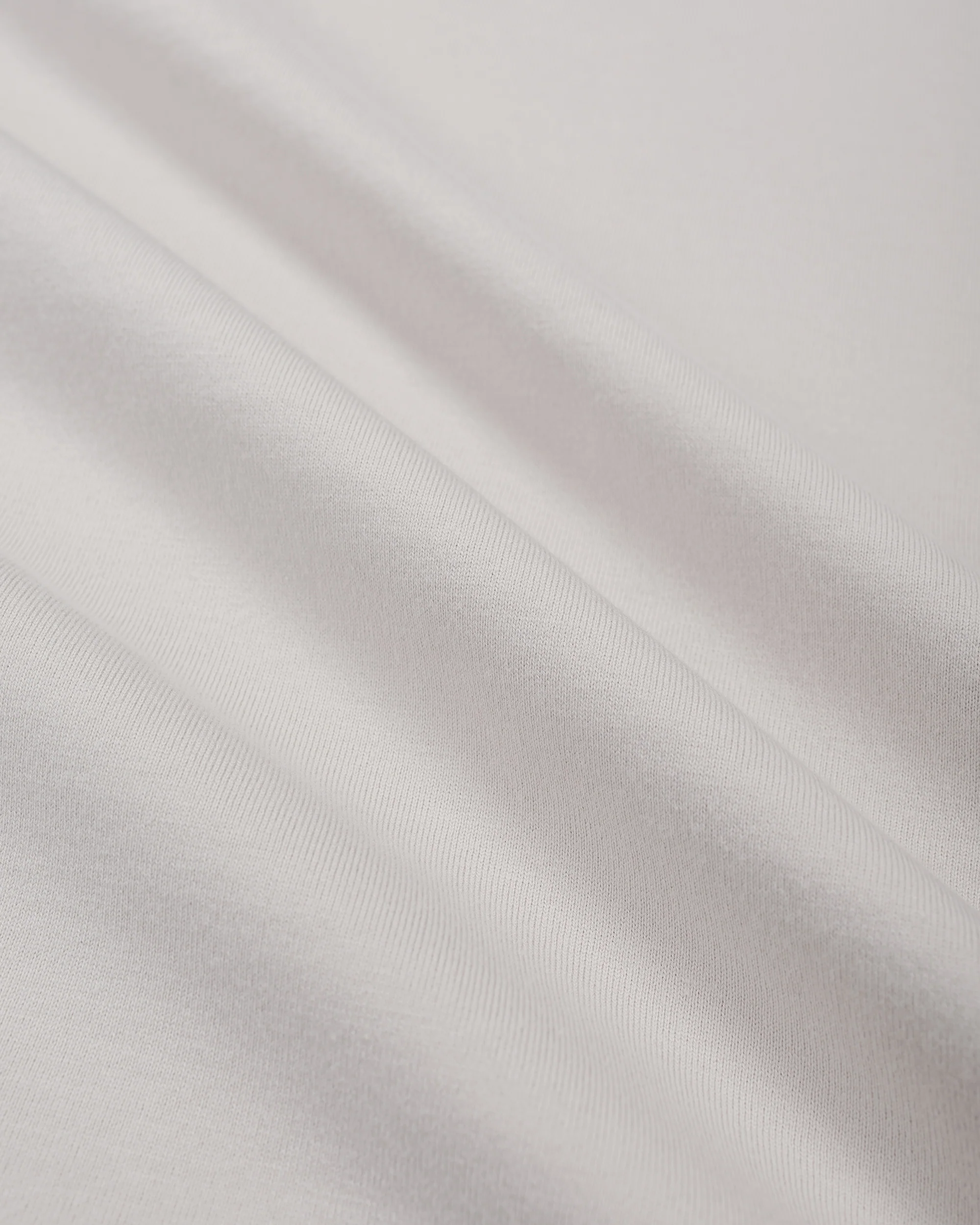 marka Narrow Piping Tee 40/2 Organic Cotton Knit L. Beige - Image 4