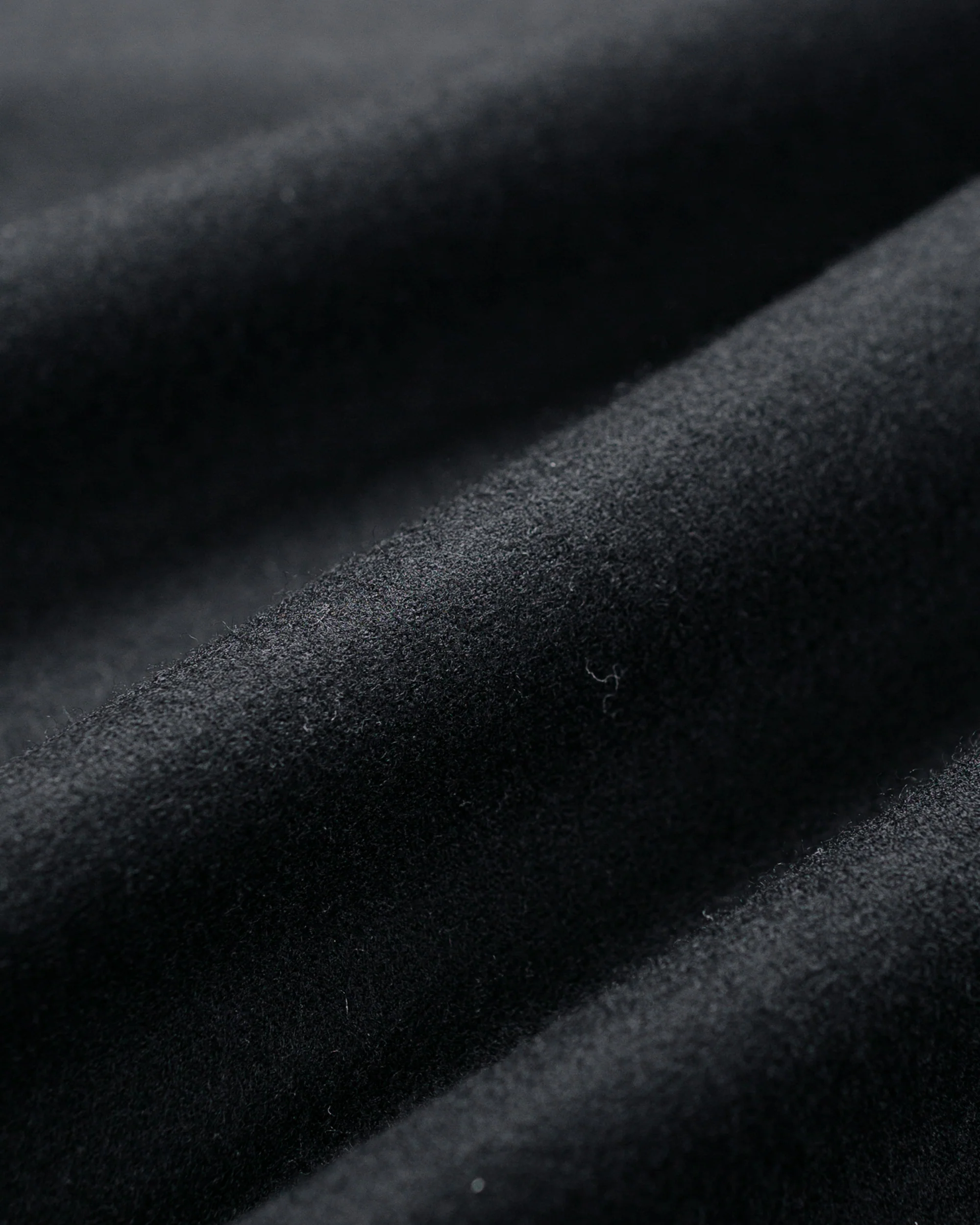 marka Shirt Cardigan Super 140s Wool Knit Black - Image 6