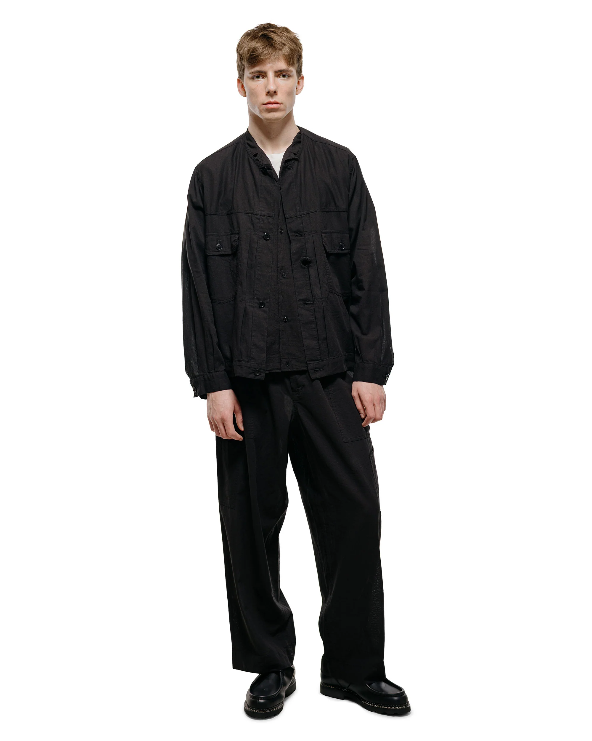 marka U.S. Air Force Baker Pants High Twisted Dobby Cloth Black - Image 5