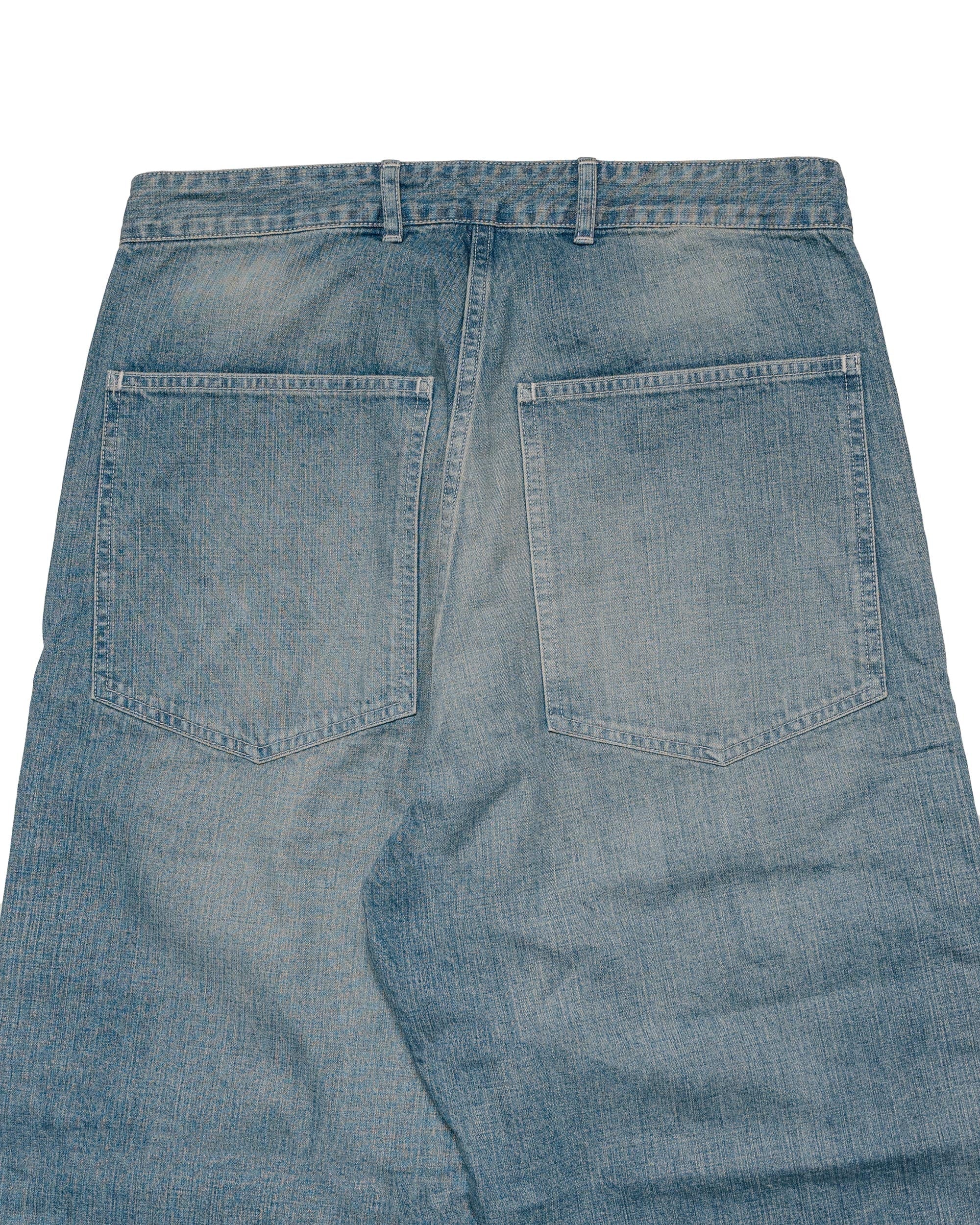 marka U.S. Army Denim Pants Cotton 10oz Denim Used Washed - Image 5
