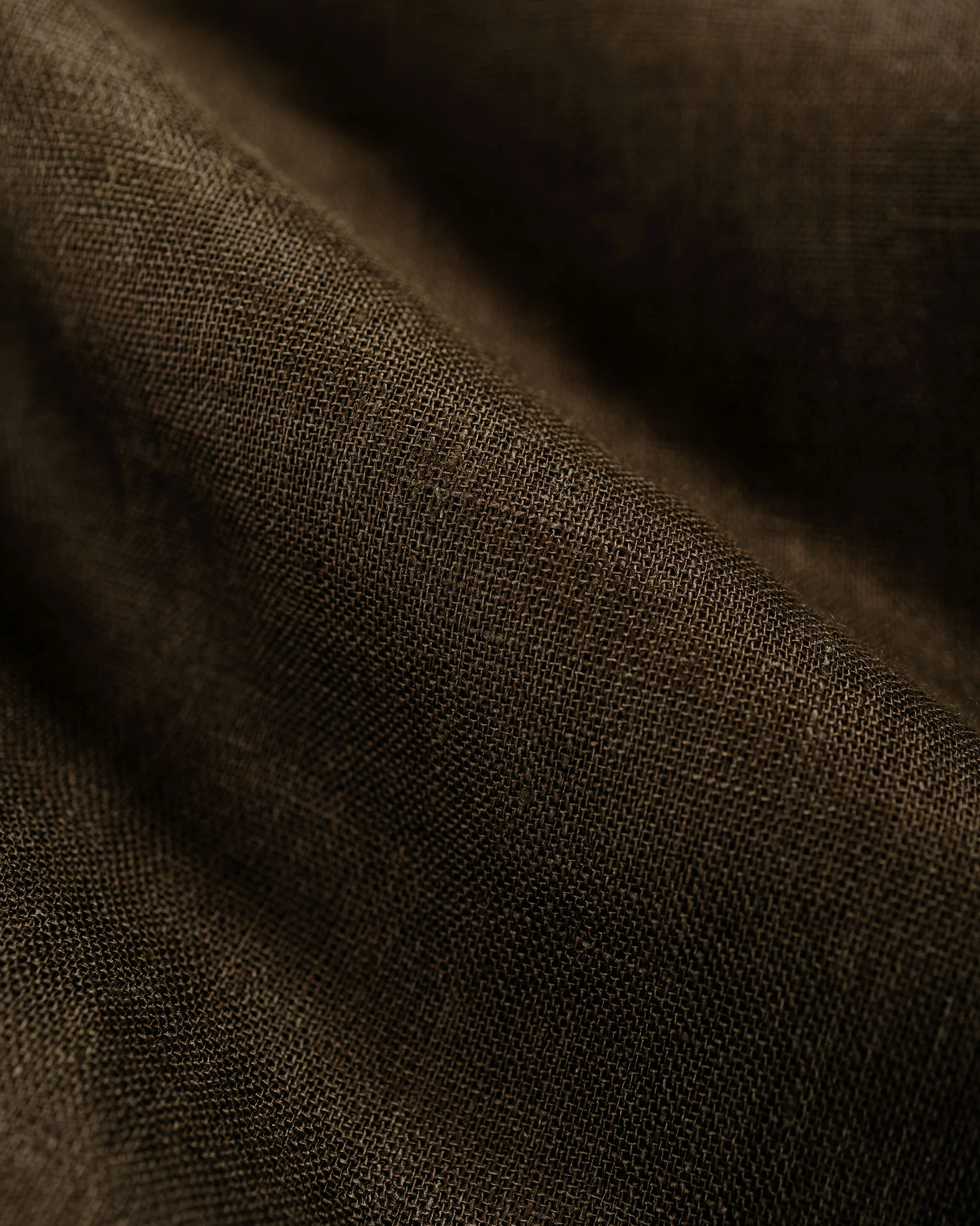 marka Wide Cylinder Fit Easy Pants Linen Gauze Double Cloth Olive - Image 6