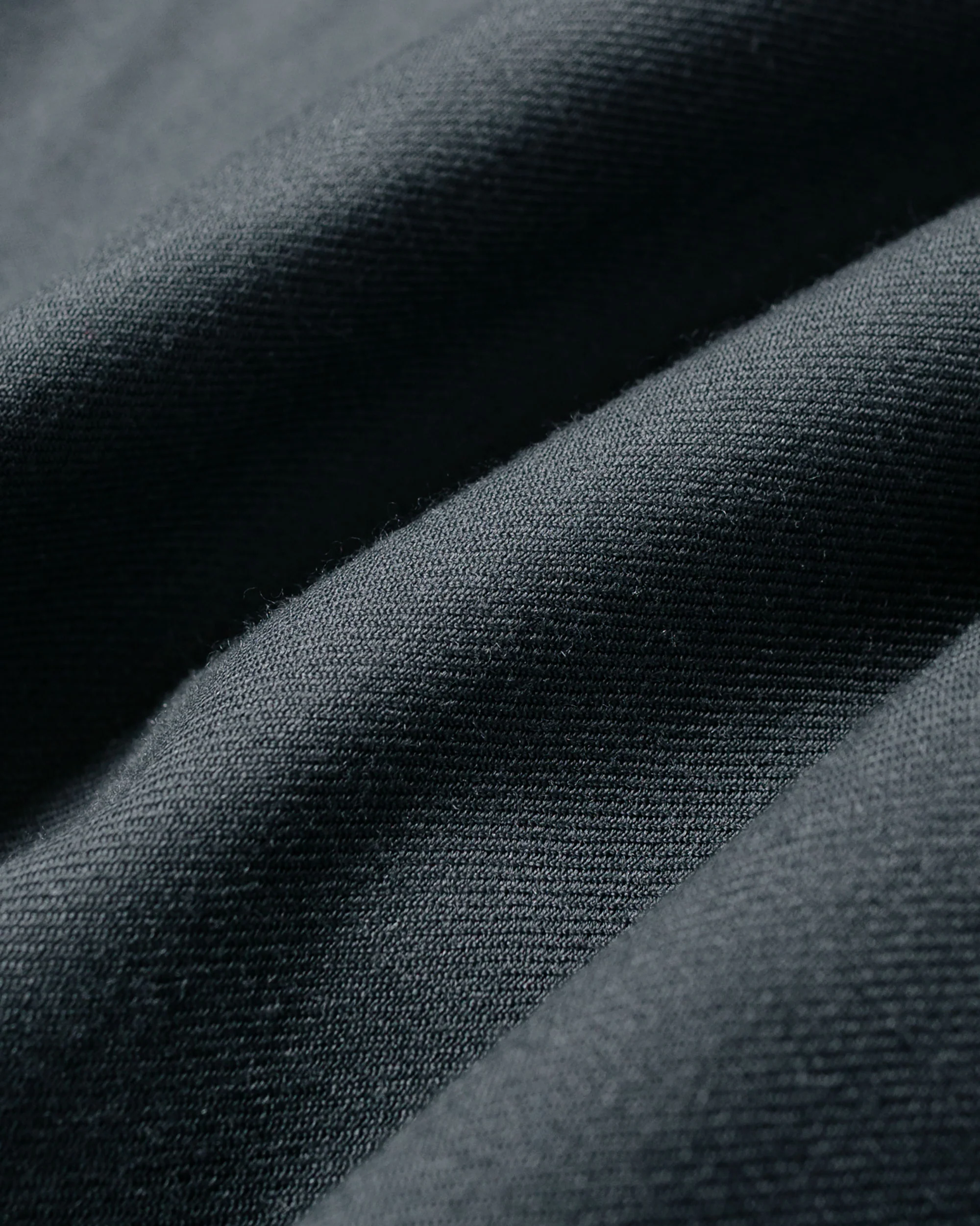 MARKAWARE Half Zip Service Jacket 2/80 Organic Wool Viyella Forest Grey - Image 6