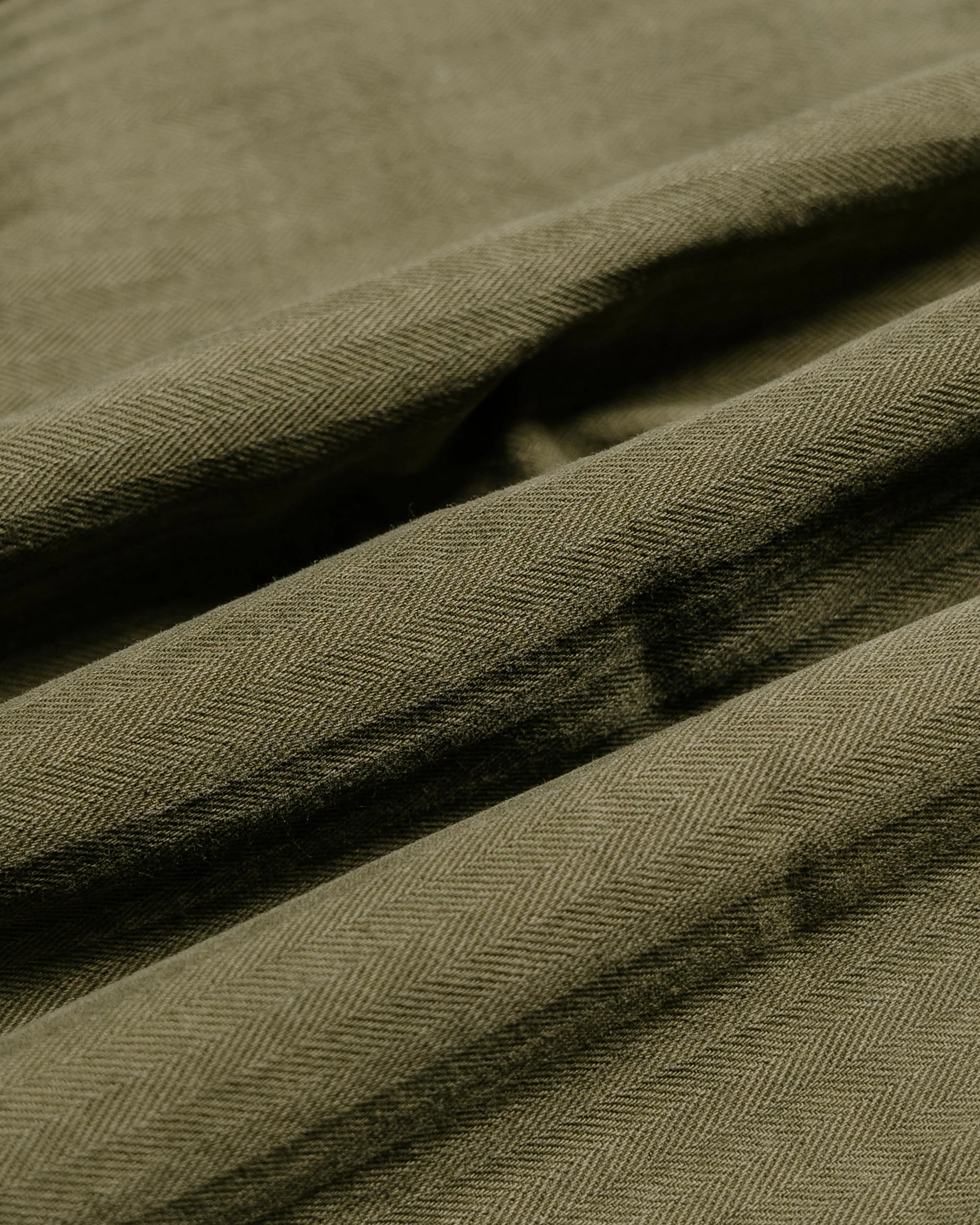 marka M-43 Pants Cotton Herringbone Olive - Image 6