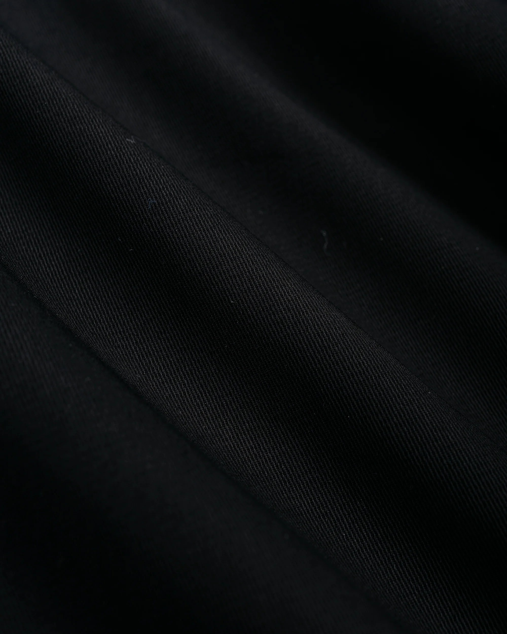 MARKAWARE Triple Pleated Easy Trousers Organic Cotton Voile Yarn Twill Black - Image 6