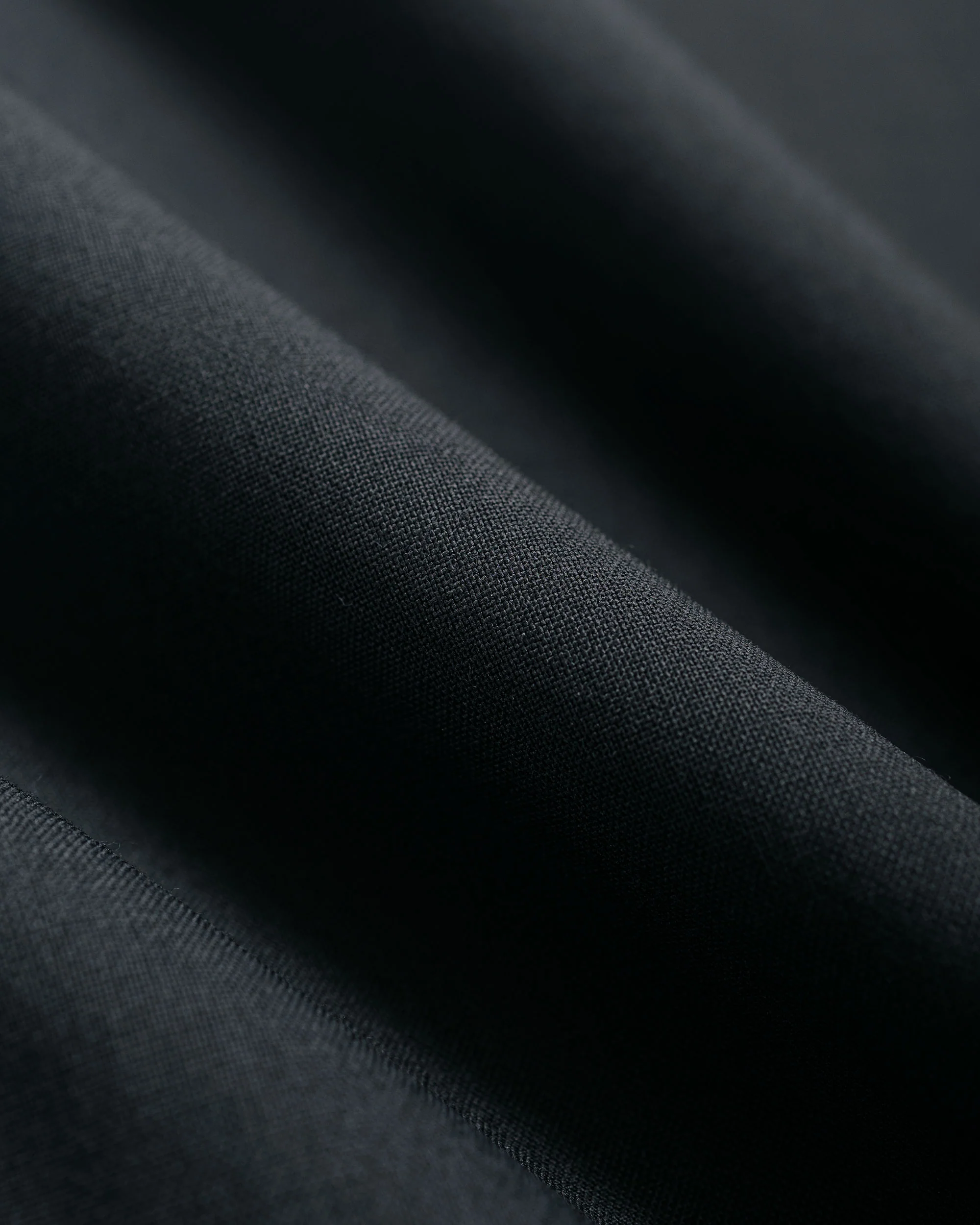 MARKAWARE Triple Pleated Easy Trousers Organic Wool 2/80 Tropical Charcoal - Image 6
