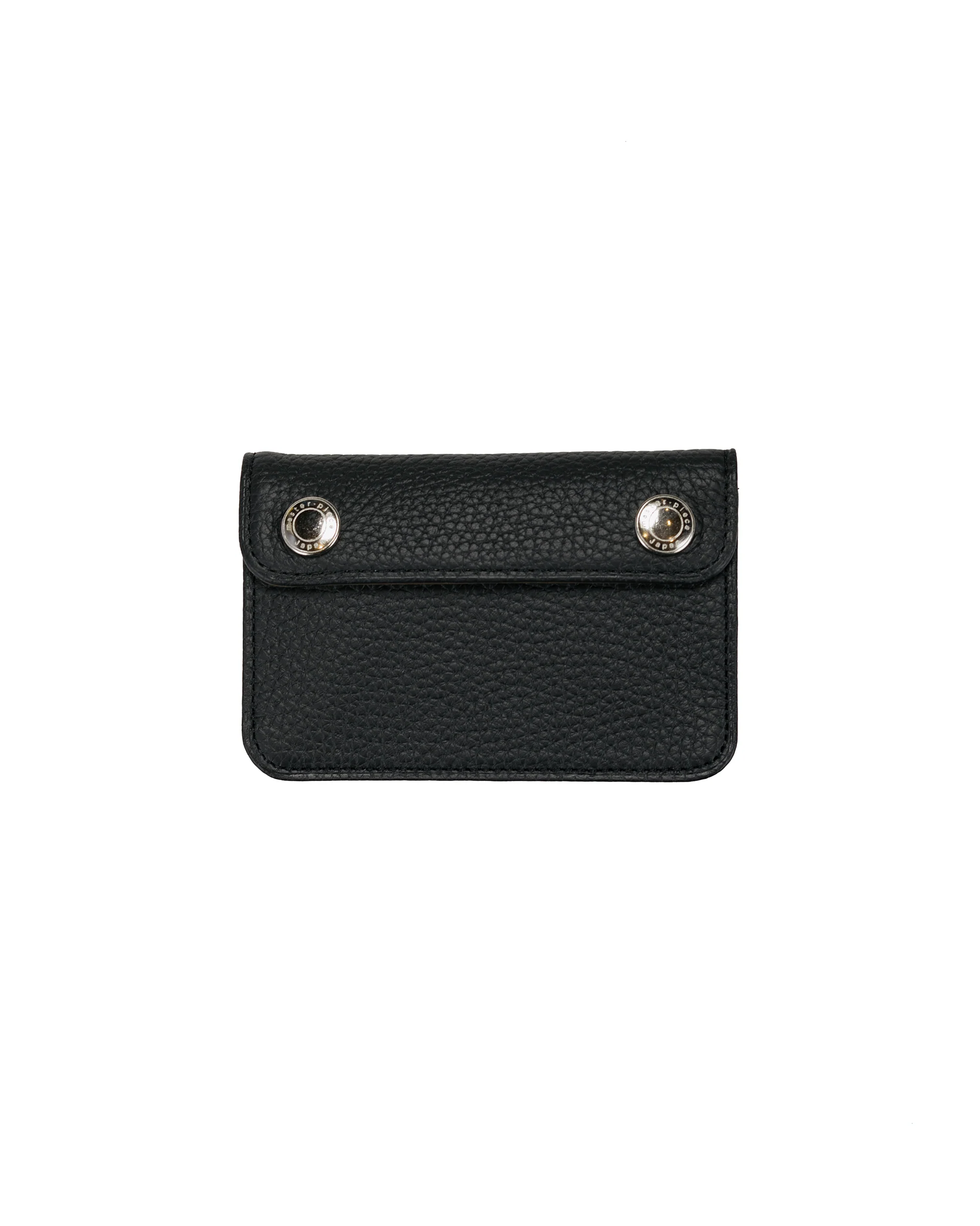 master-piece CAST Compact Wallet Black