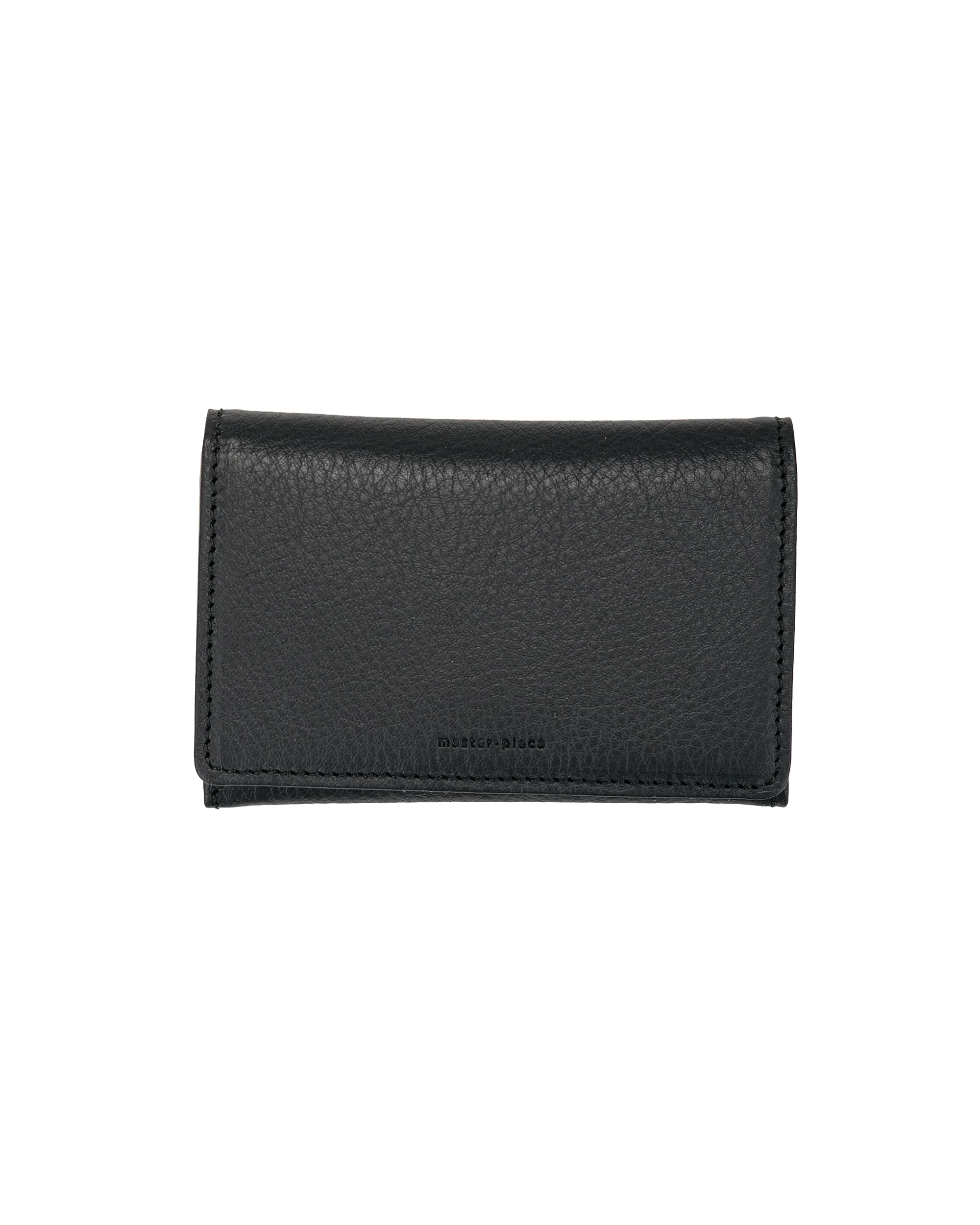 master-piece Refine Card Case Black