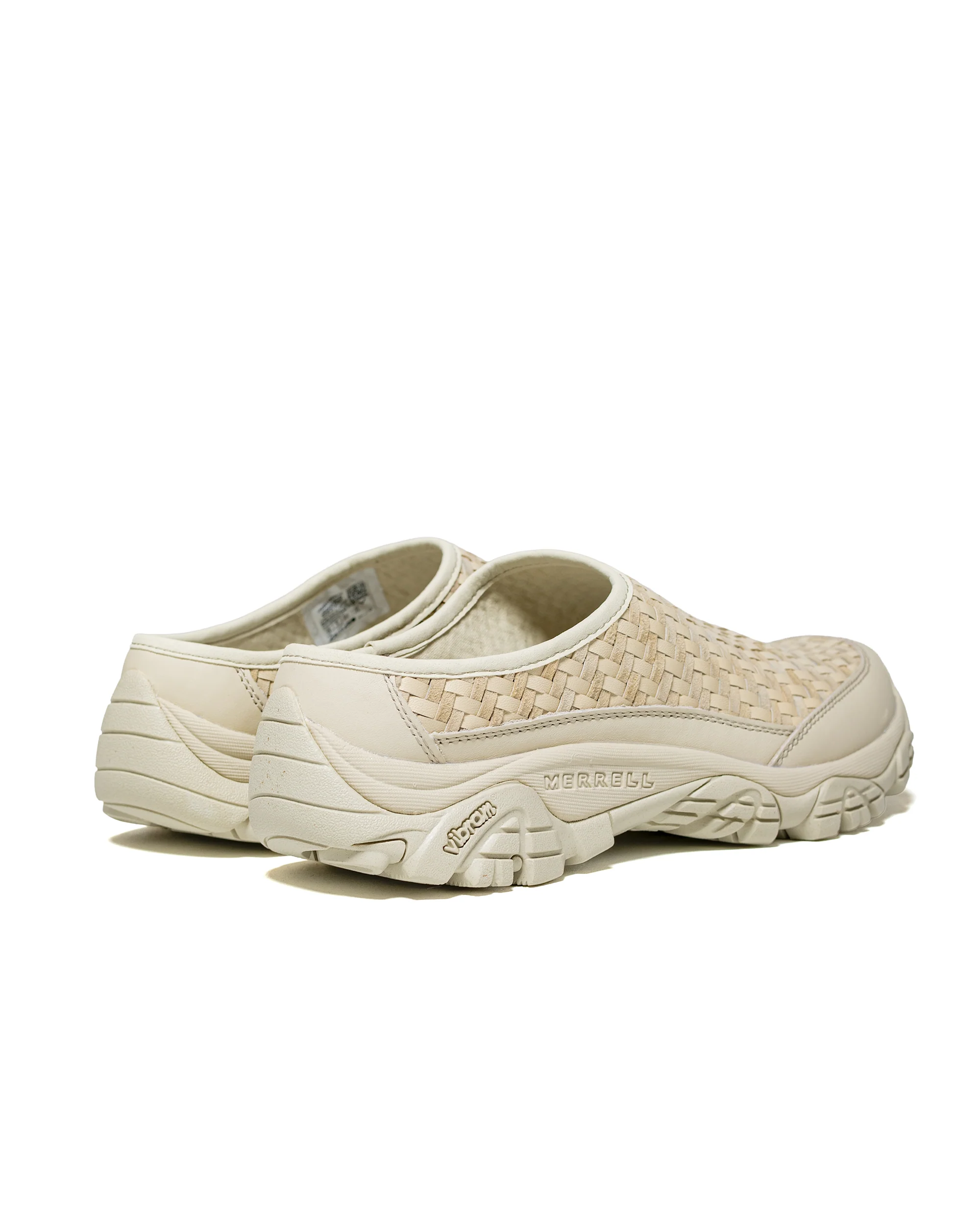 Merrell Moab 2 Slide Leather Woven Stucco - Image 3