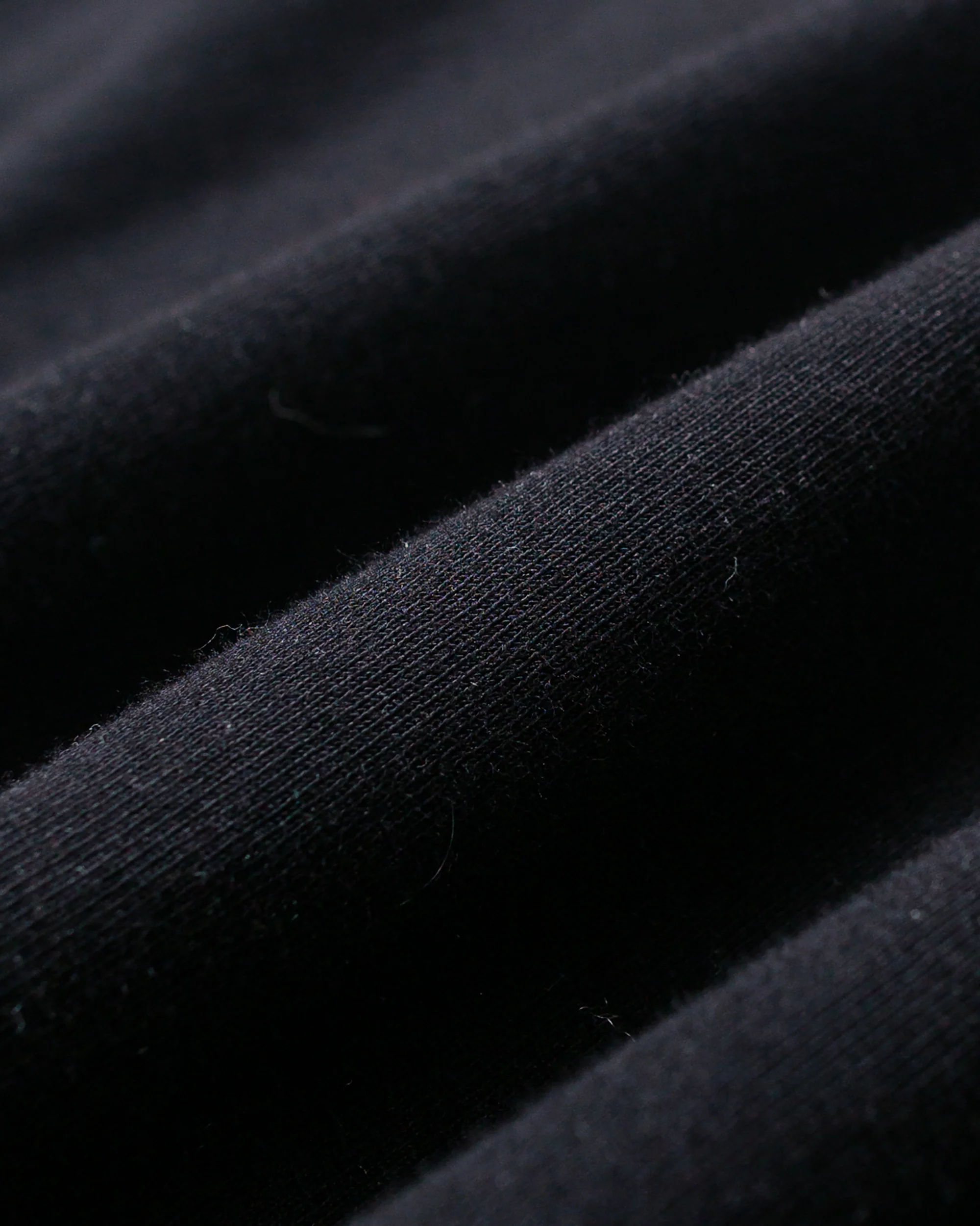 Merz B. Schwanen 2M15LS Vintage Machine Refined T-Shirt Deep Black - Image 5