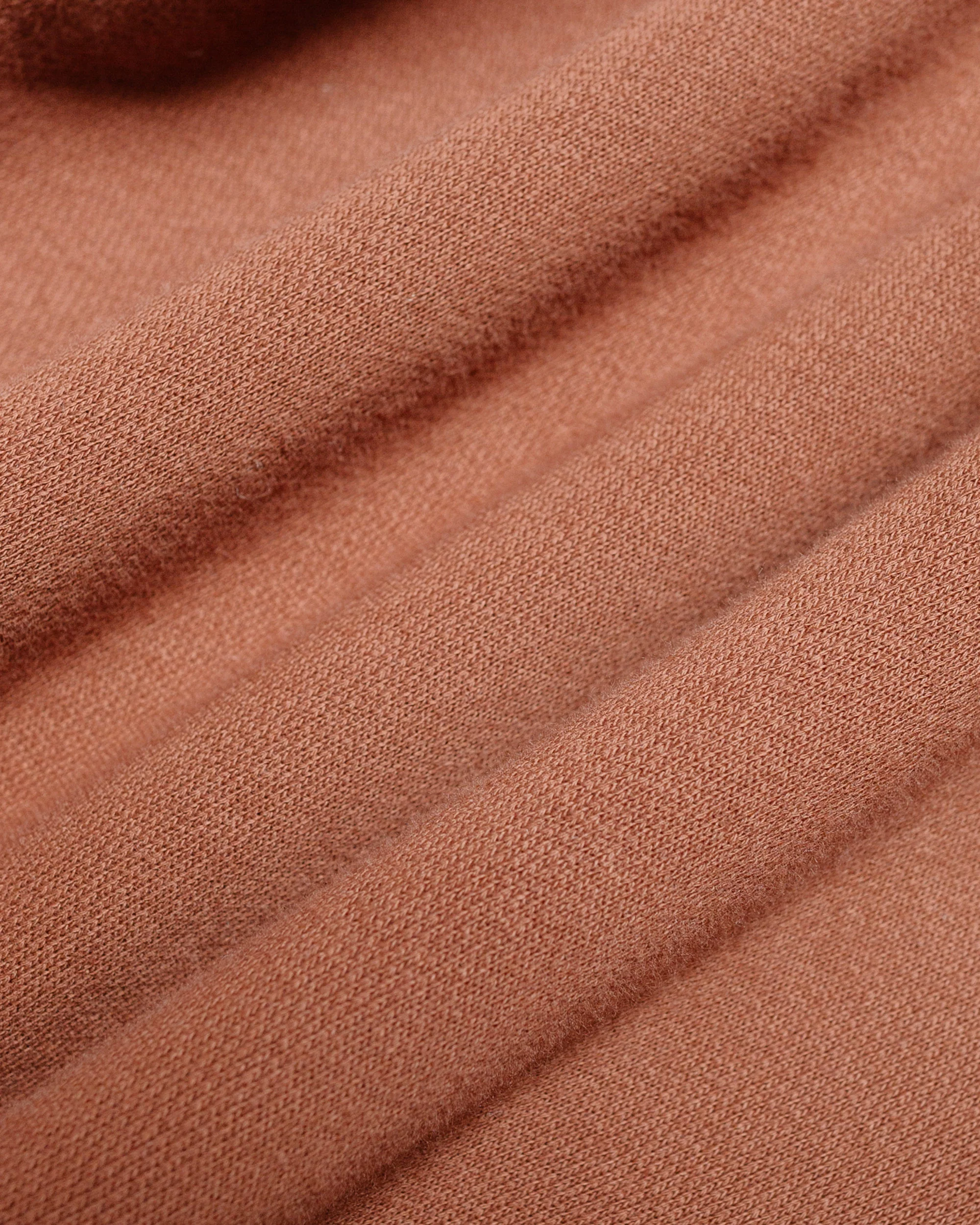 Merz B. Schwanen ZIPC01 Zip Collar Sweatshirt Chestnut - Image 5