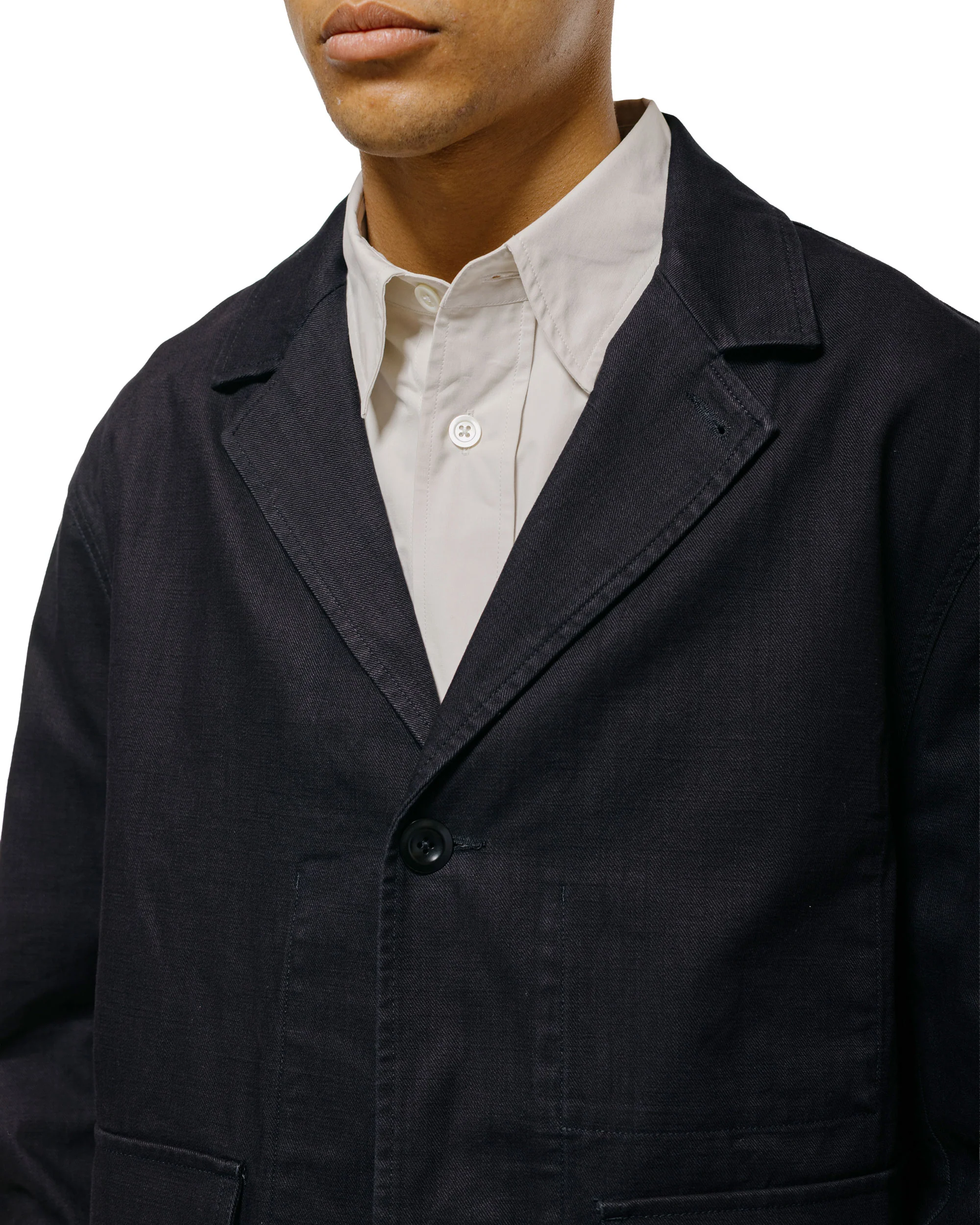MHL Flap Pocket Blazer Indigo Twill Indigo - Image 3