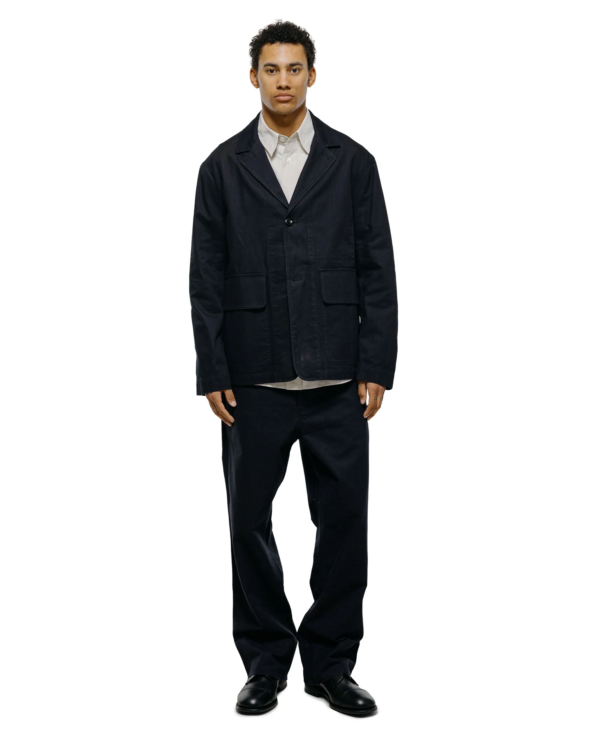 MHL Flap Pocket Blazer Indigo Twill Indigo - Image 5