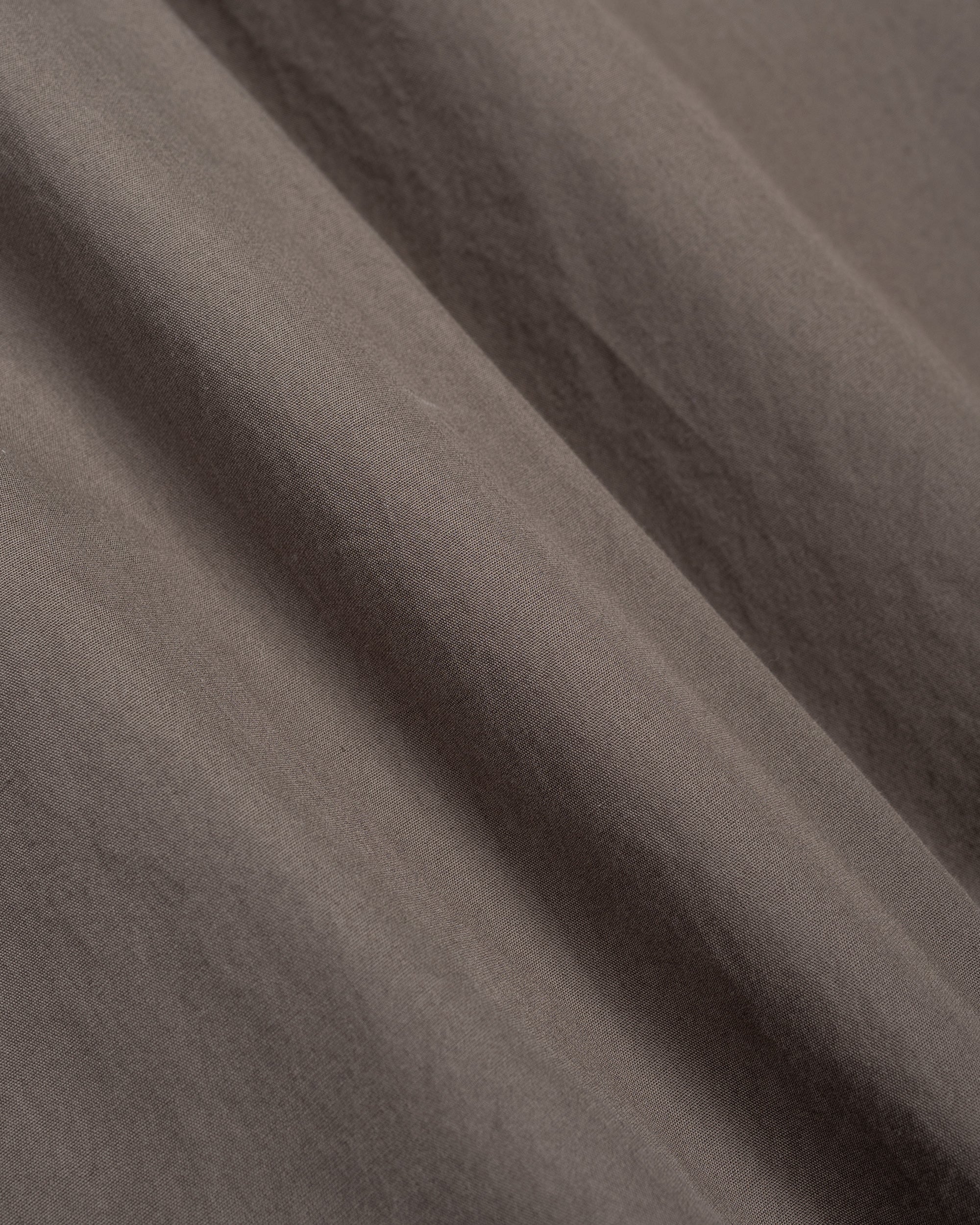 MHL Offset Placket Polo Washed Cotton Poplin Mole - Image 6