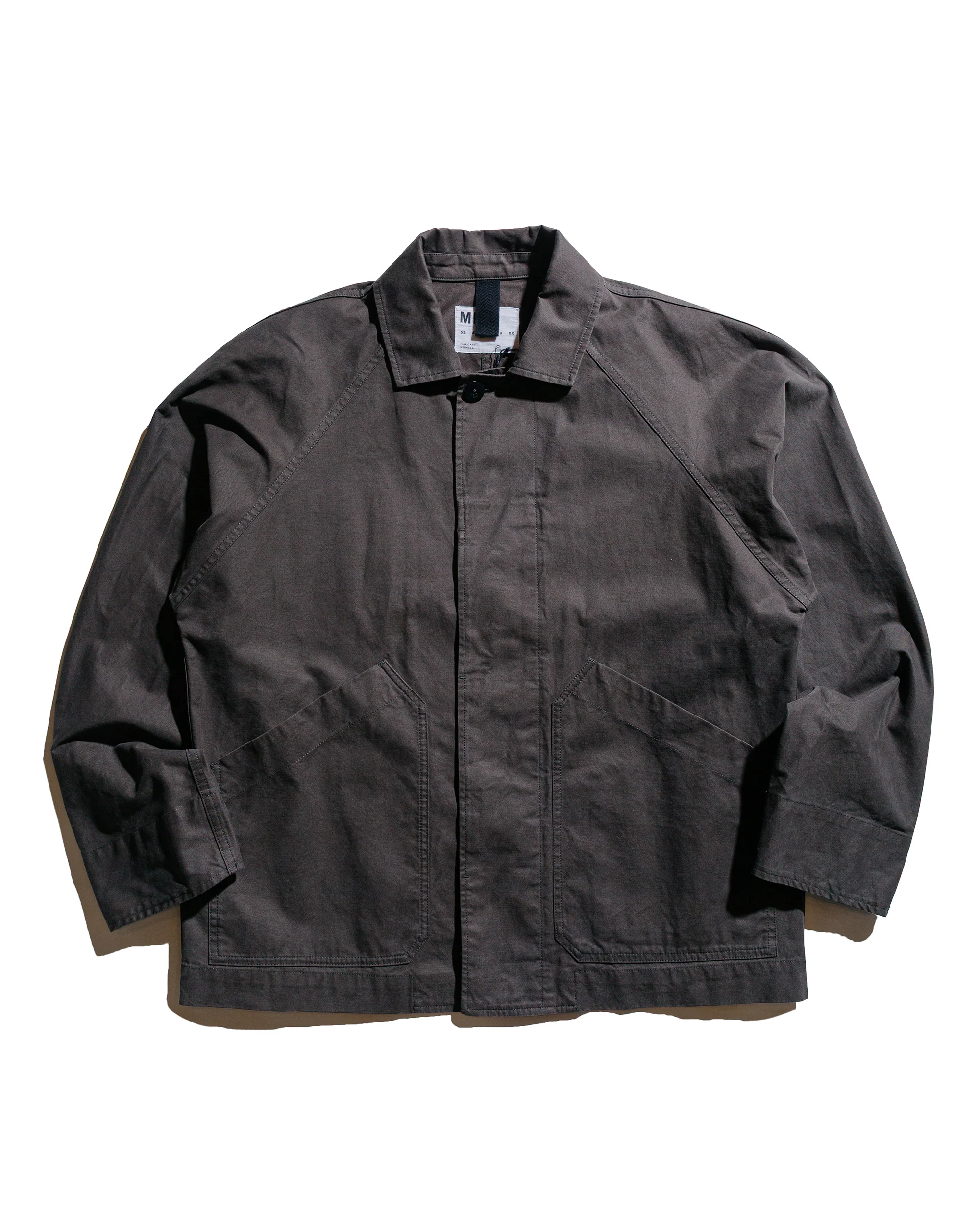 MHL Raglan Jacket Plain Cotton Drill Ebony