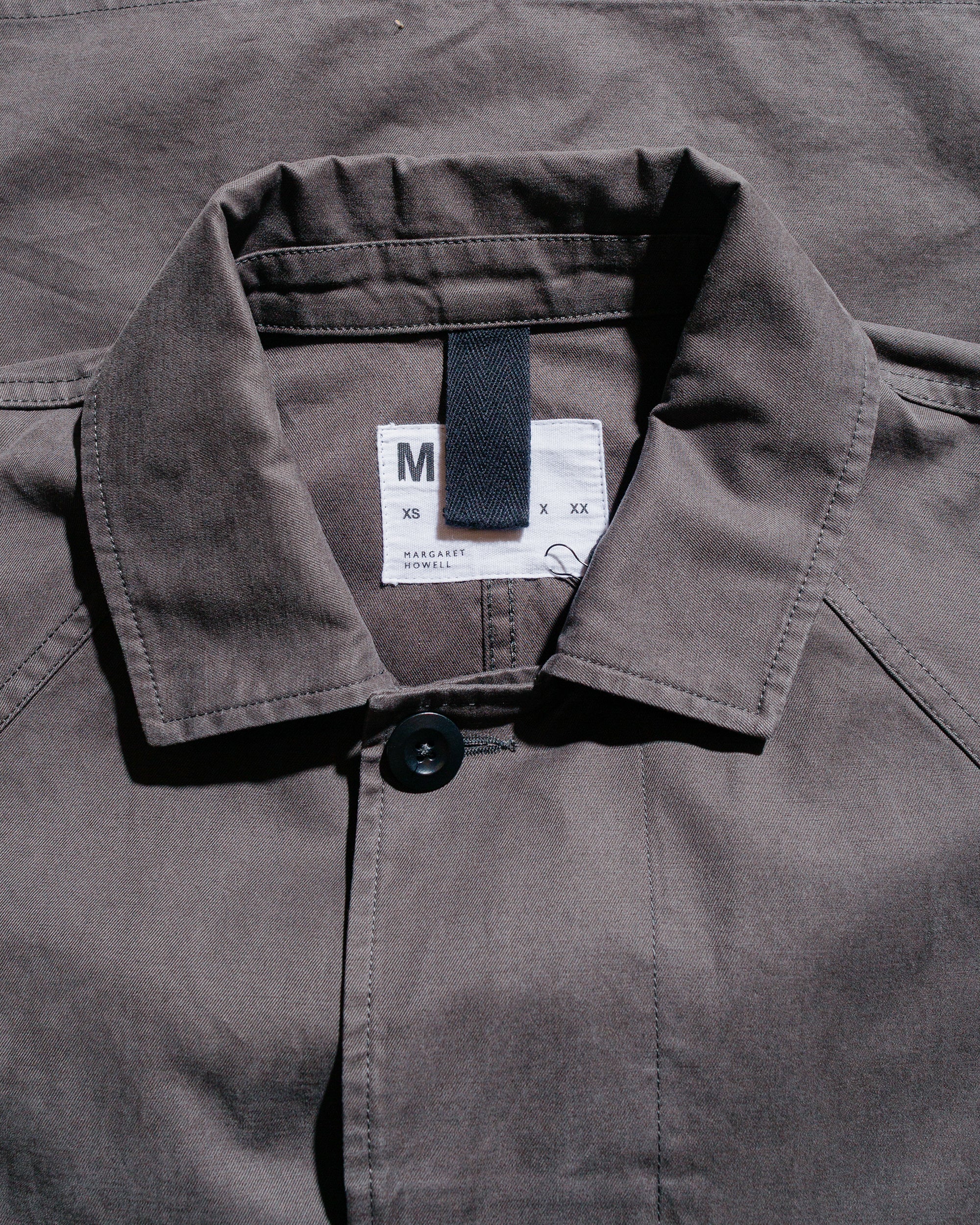 MHL Raglan Jacket Plain Cotton Drill Ebony - Image 5