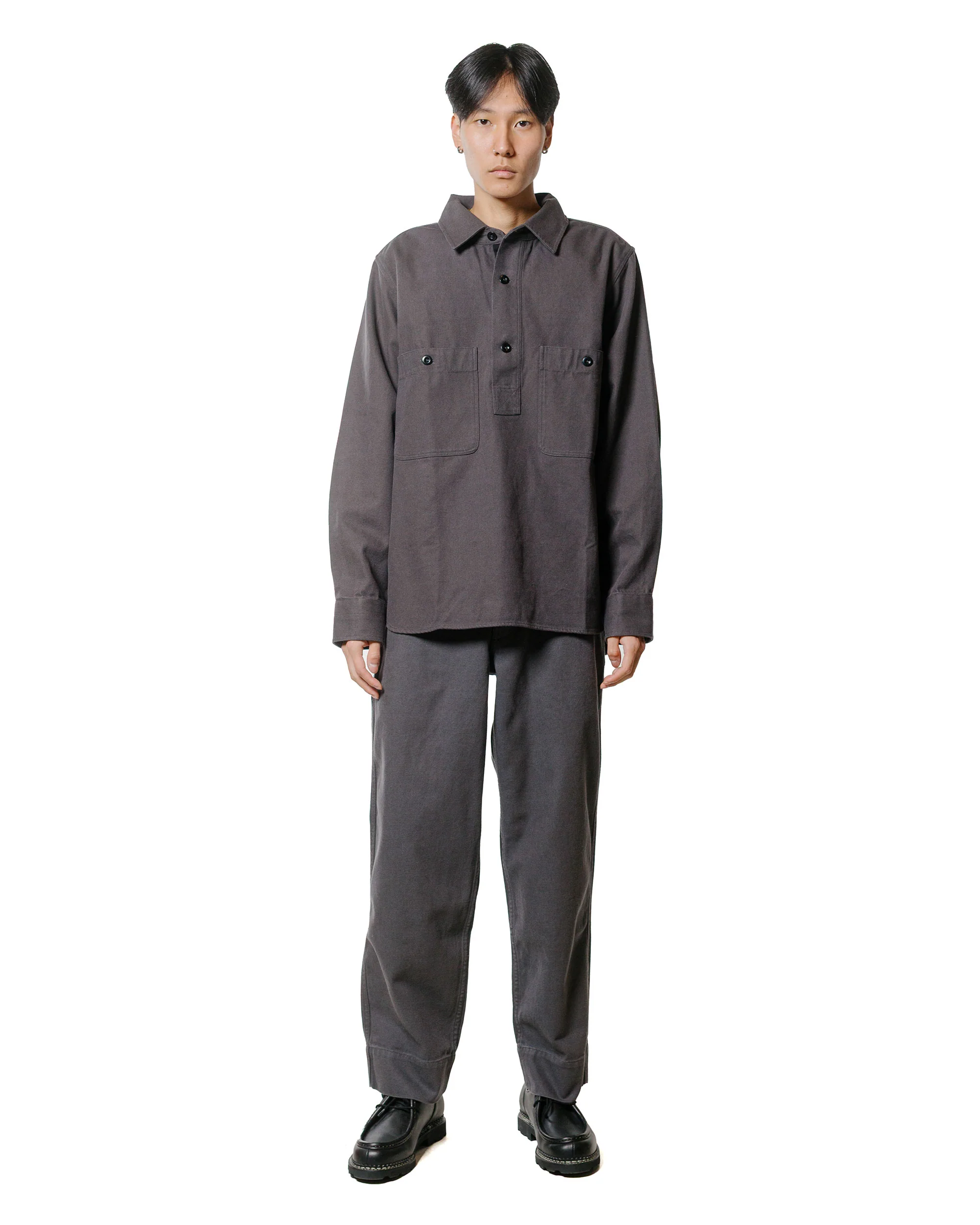 MHL Sports Trouser Cotton Wool Drill Graphite - Image 4