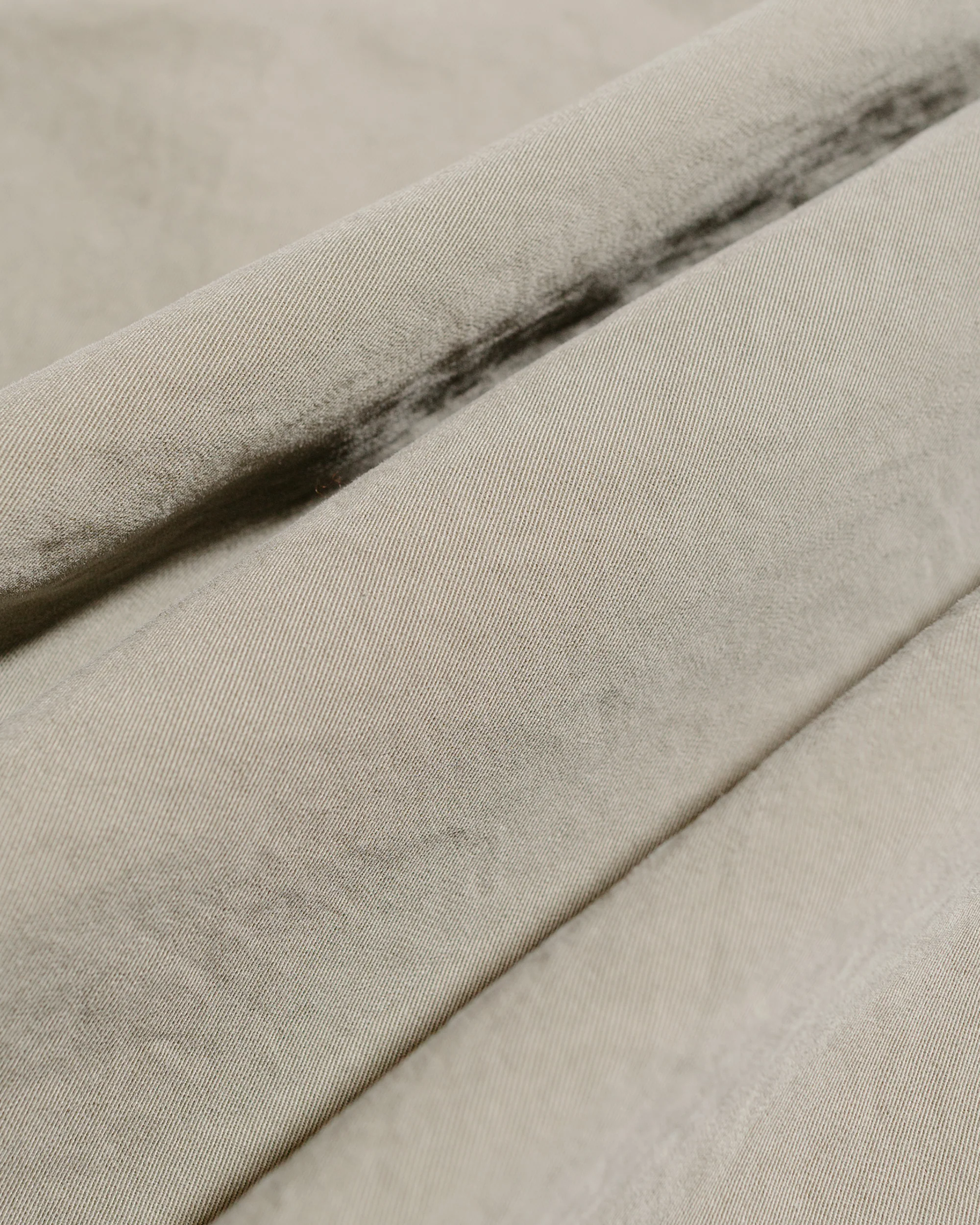 MHL Stitch Pleat Trouser Tough Cotton Twill Eucalyptus - Image 6