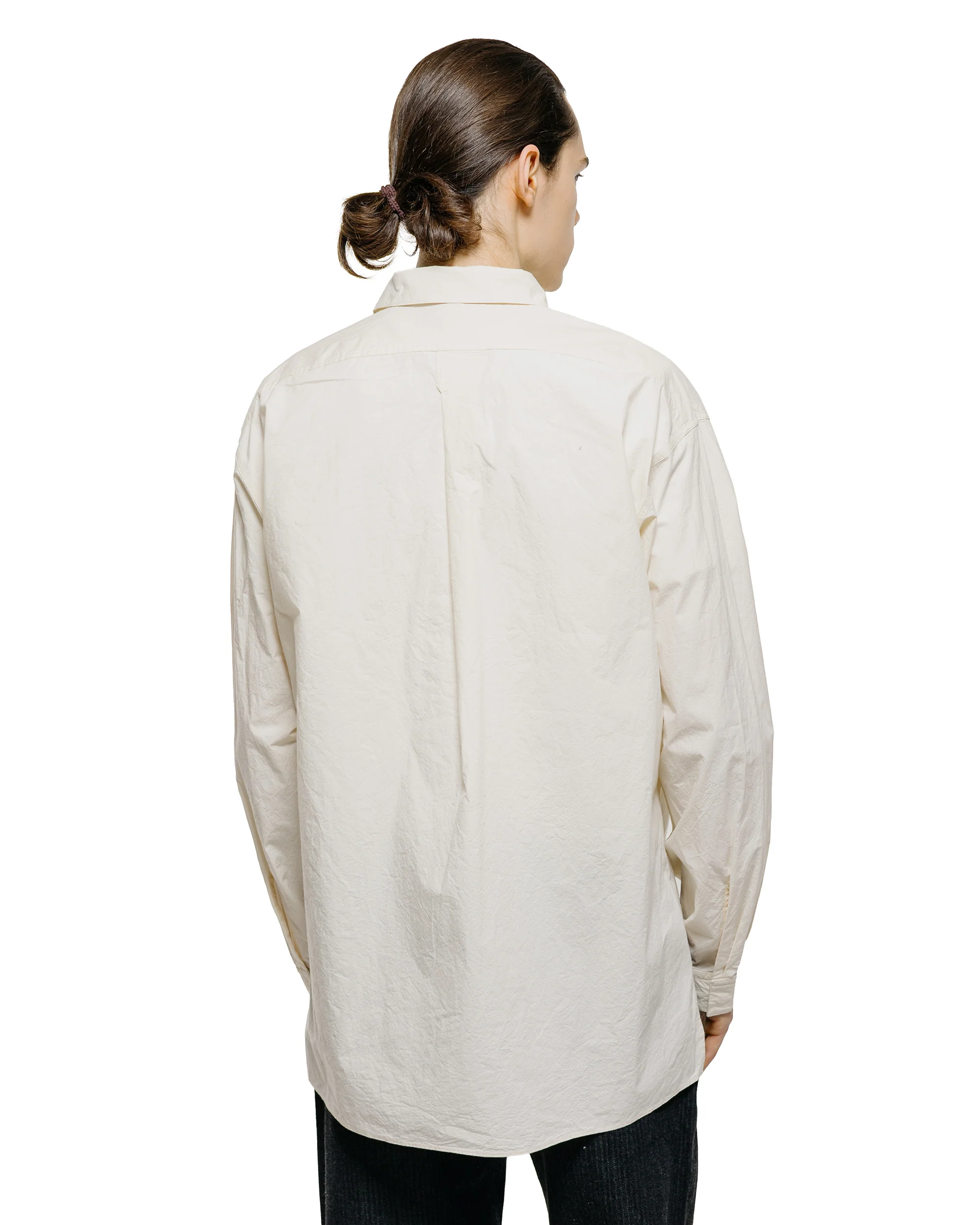 MotivMfg Shura Shirt Cotton Hemp Broadcloth/Natural - Image 3