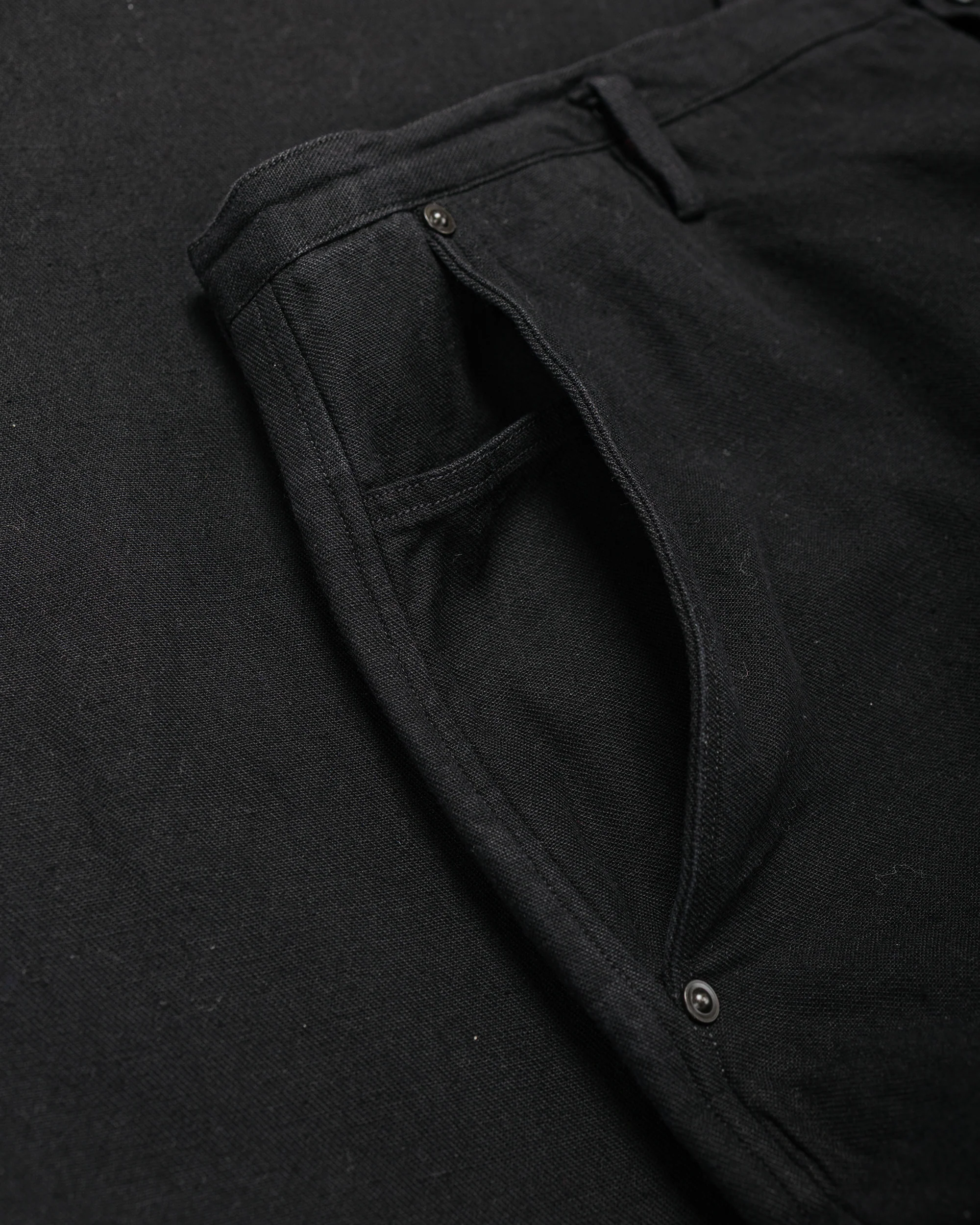 MotivMfg Uni Denim Cotton Hemp Lightweight Denim/Black - Image 5
