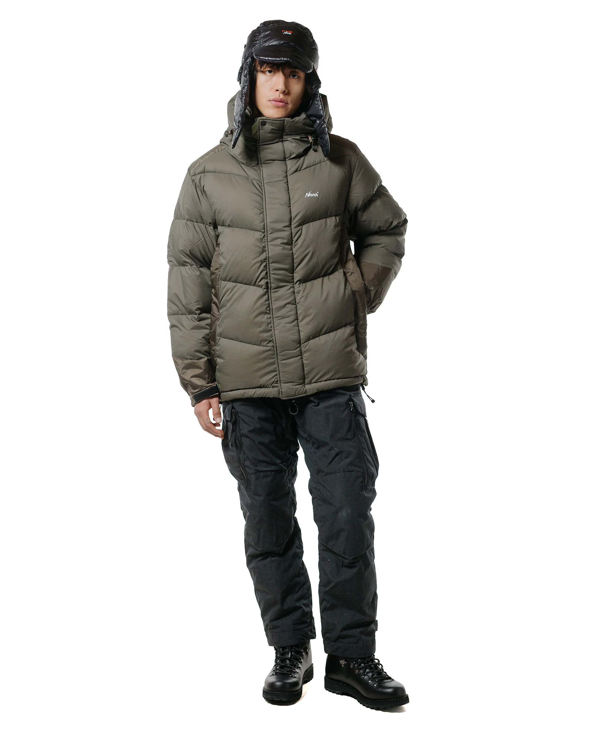 Nanga Liteforce Down Jacket Khaki - Image 4