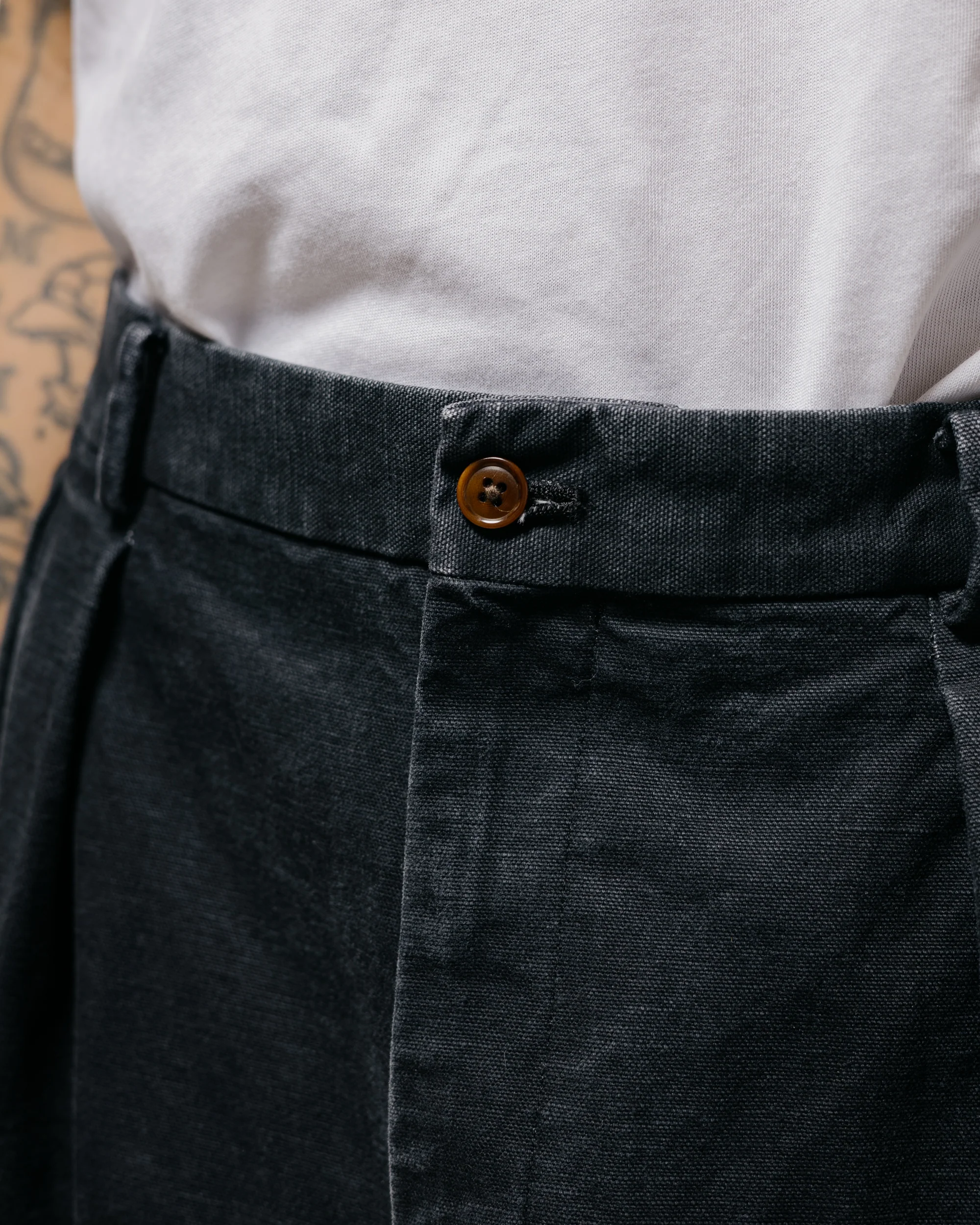 NEAT Vintage Duck Neat Chino Black - Image 3