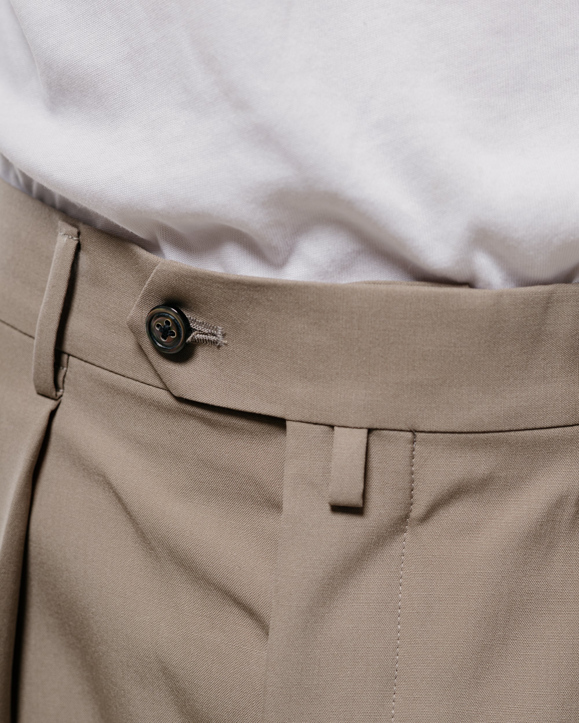 NEAT Wool Poplin Standard Light Gray - Image 3