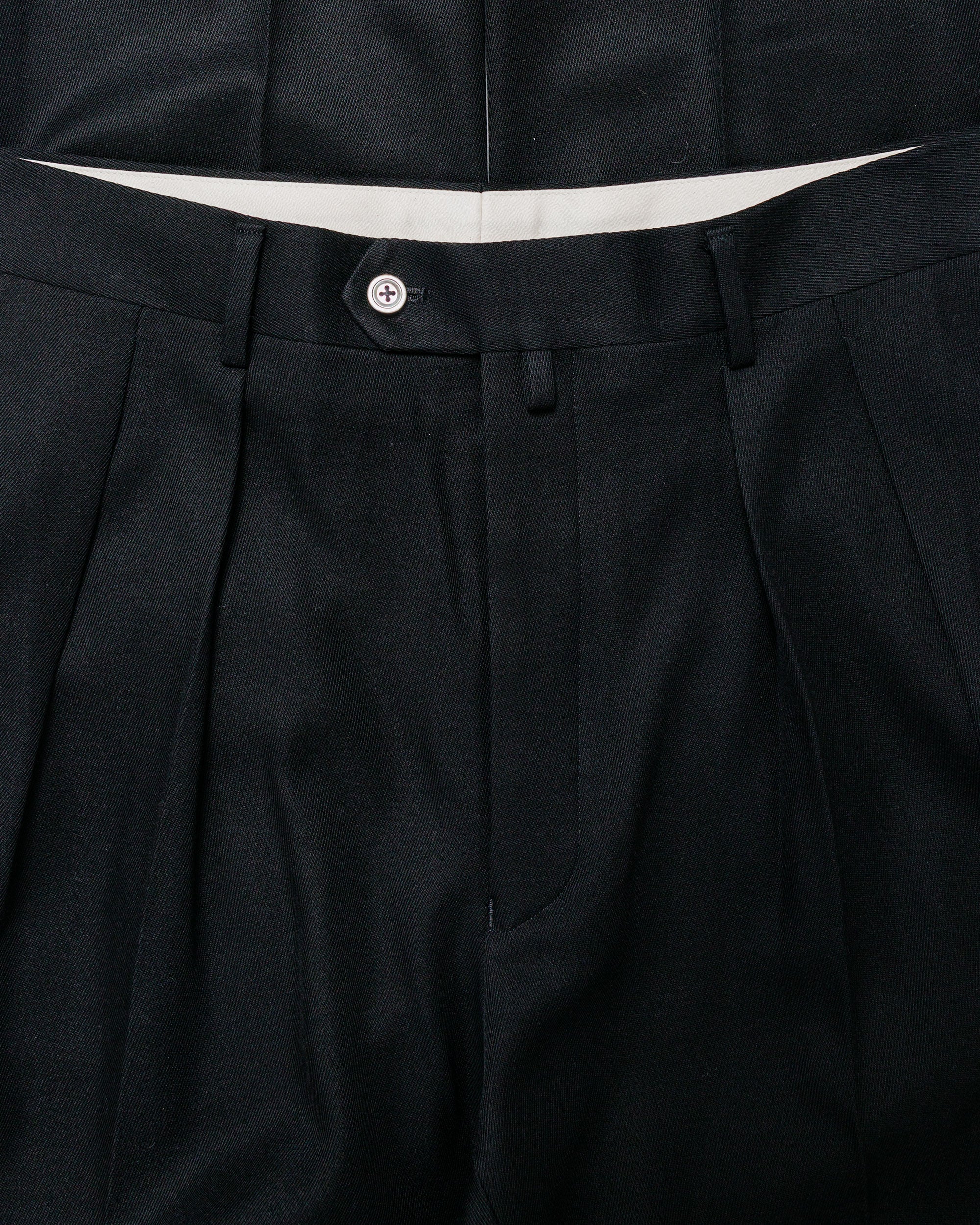 NEAT Wool Tricotine Standard Black - Image 5