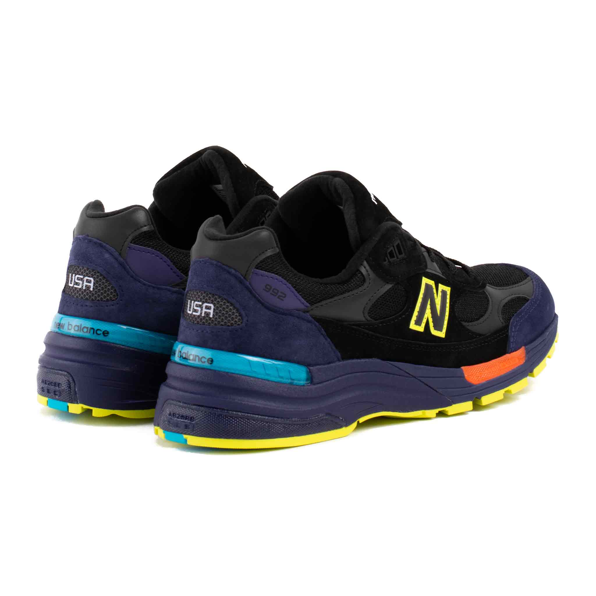 New Balance M992LT Black/Purple - Image 3