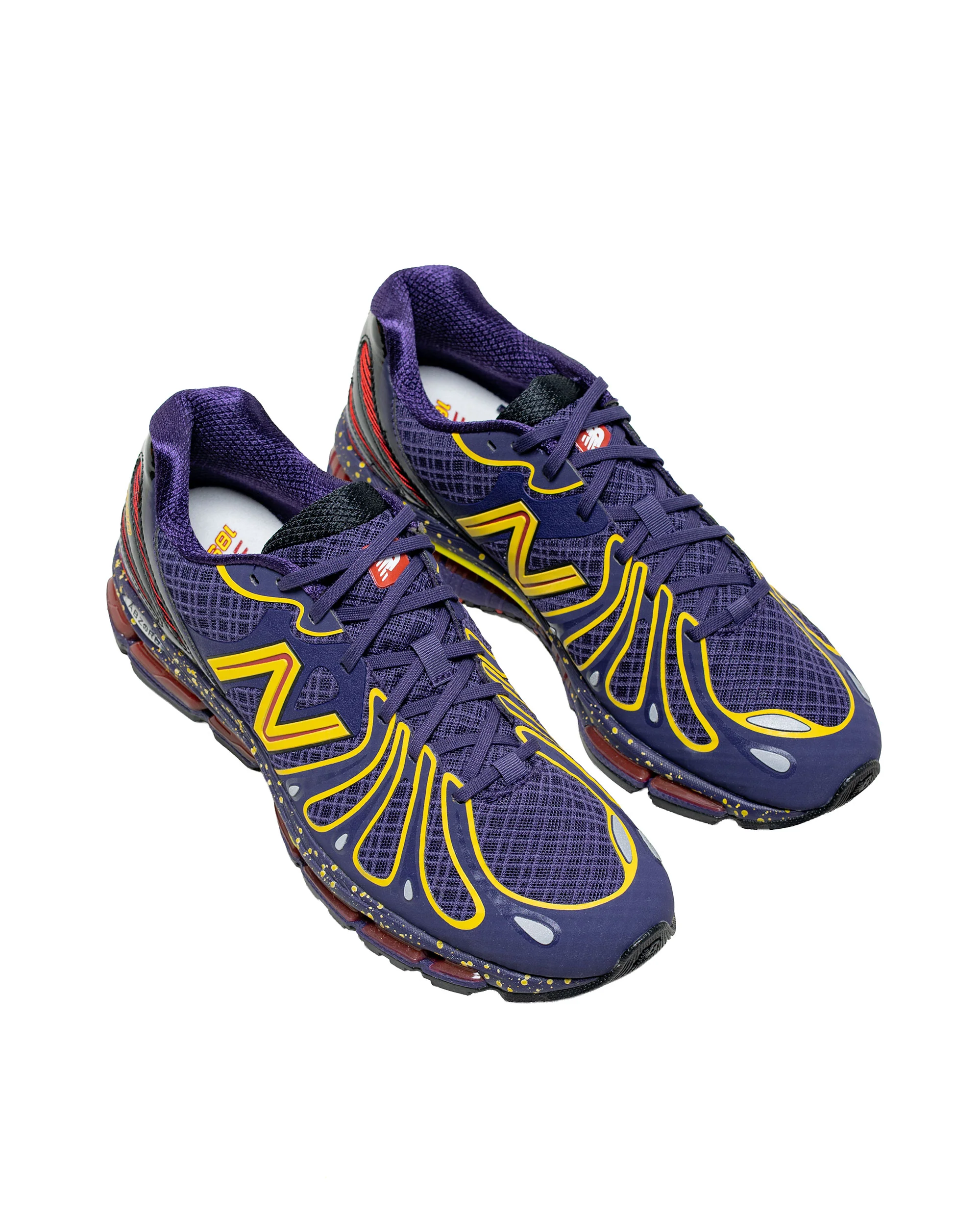 New Balance U18909P5 Boysenberry/Punch Yellow - Image 2