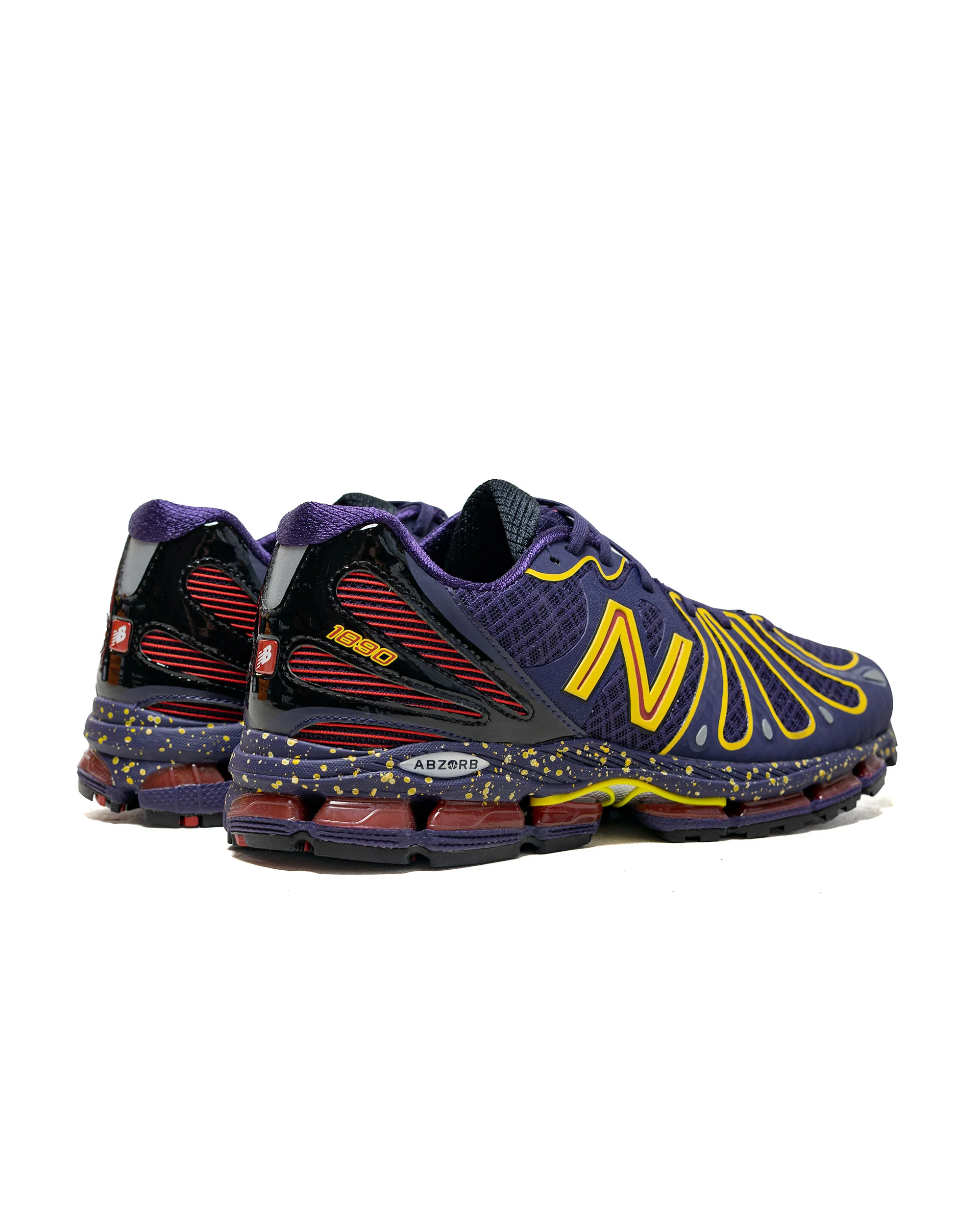 New Balance U18909P5 Boysenberry/Punch Yellow - Image 3