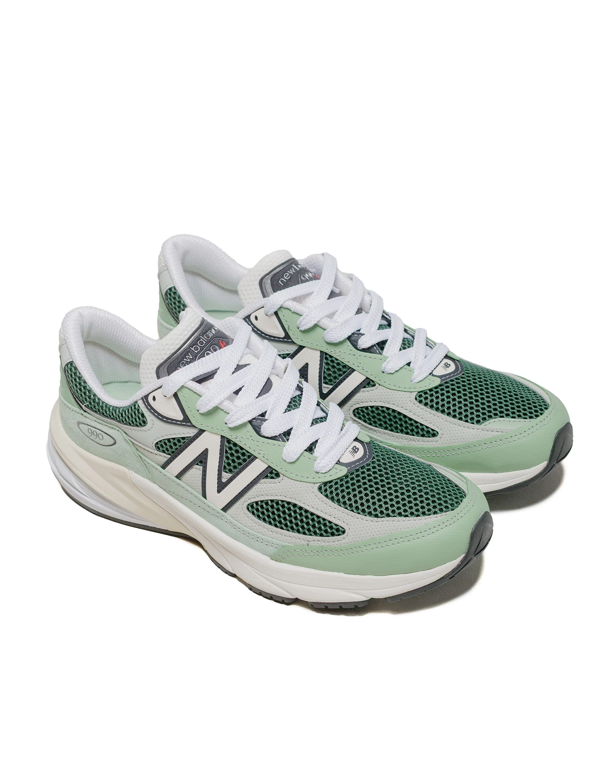 New Balance U990AB6 Avocado/Natural Mint - Image 2
