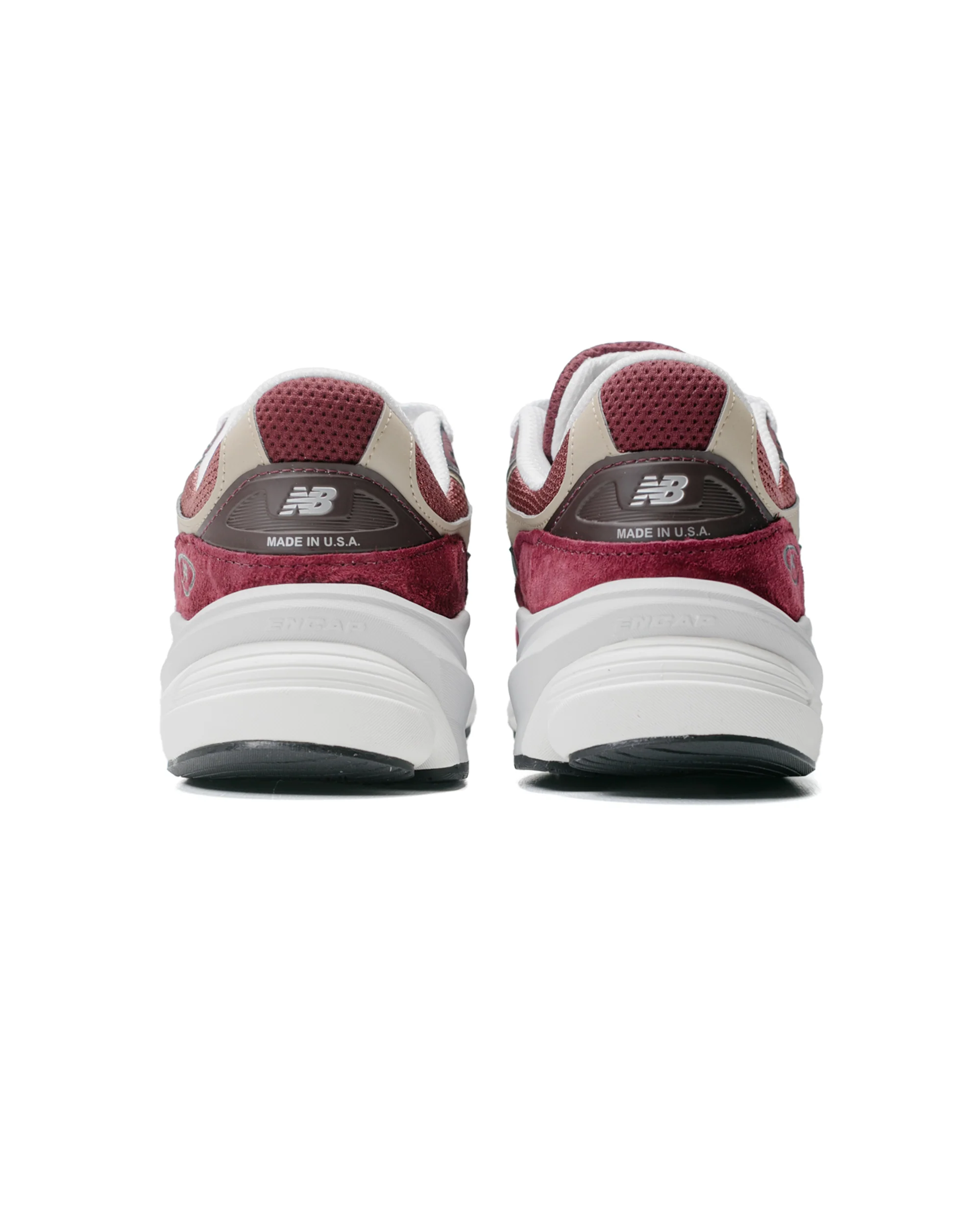 New Balance U990BT6 Burgundy/Tan - Image 4
