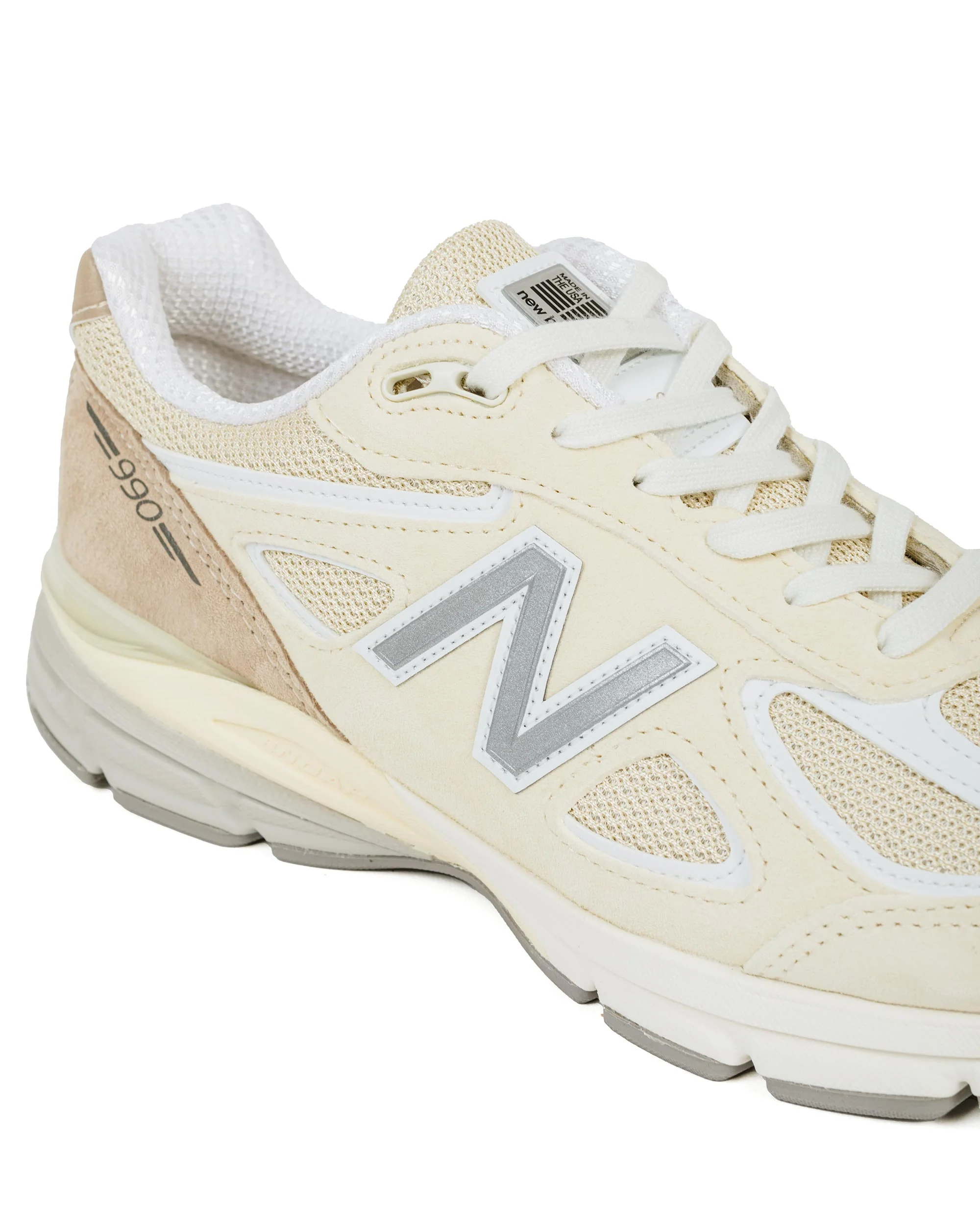New Balance U990TE4 Cream - Image 3
