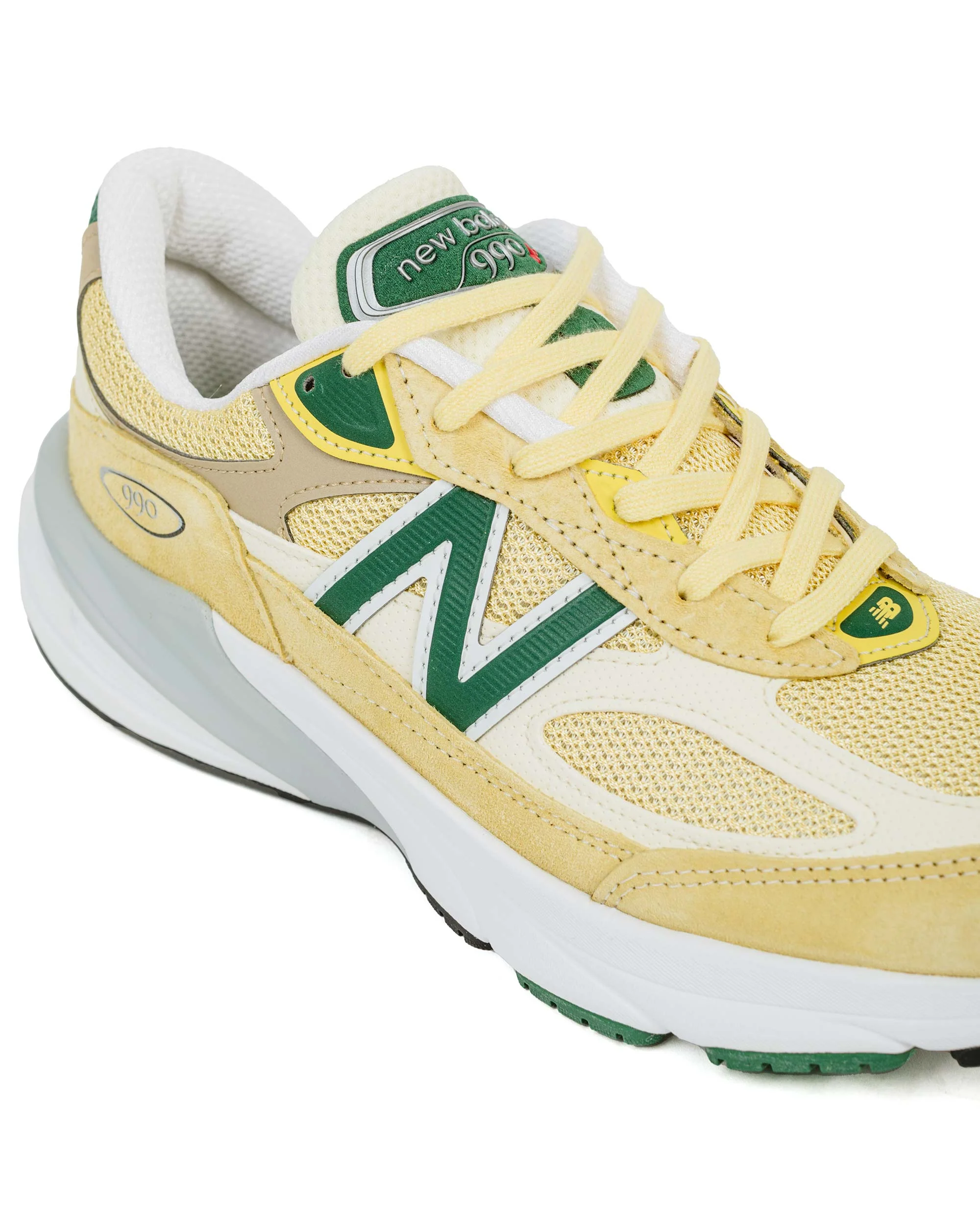 New Balance U990TE6 Sulfur/Green - Image 3
