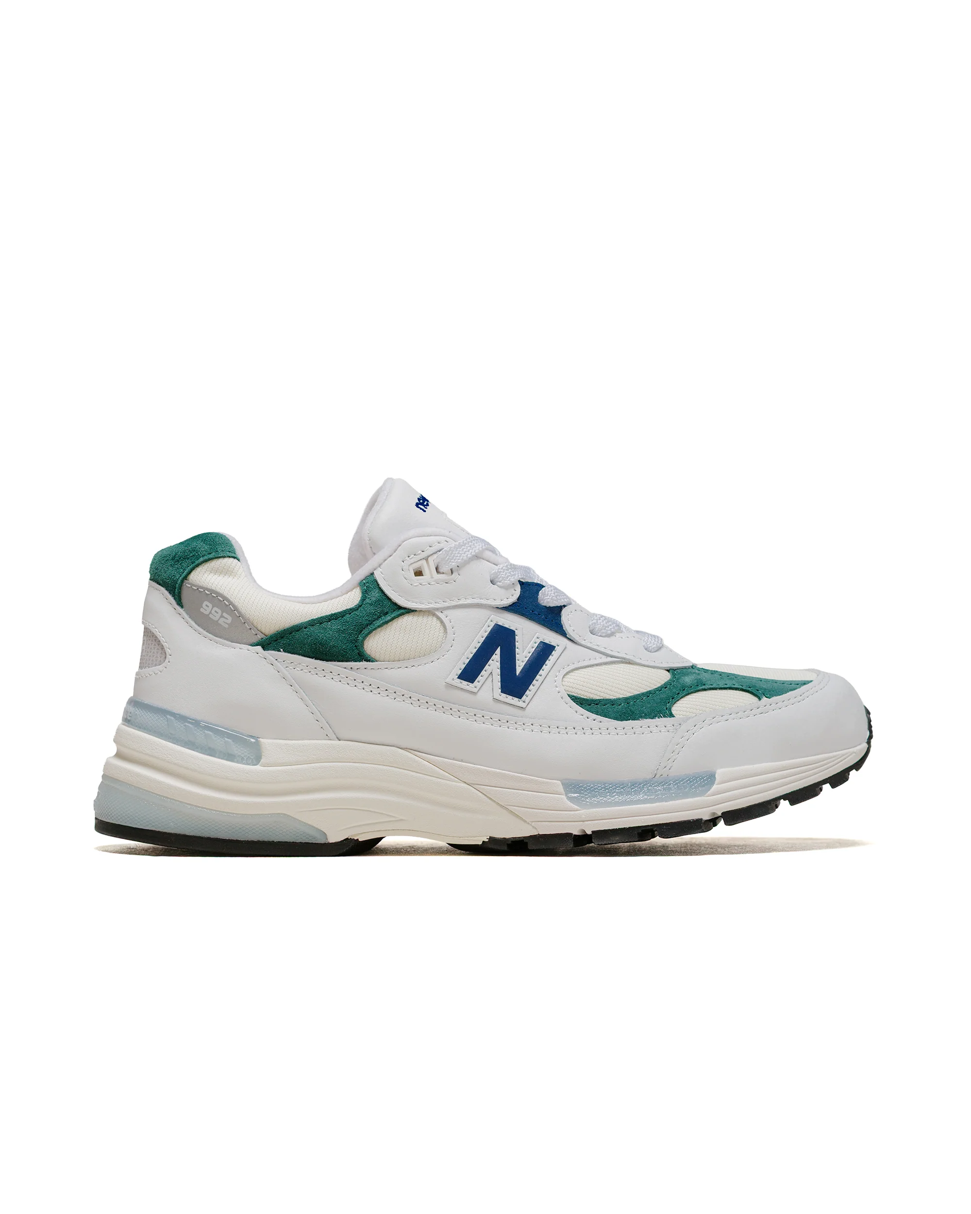New Balance U992GB White/Marsh Green