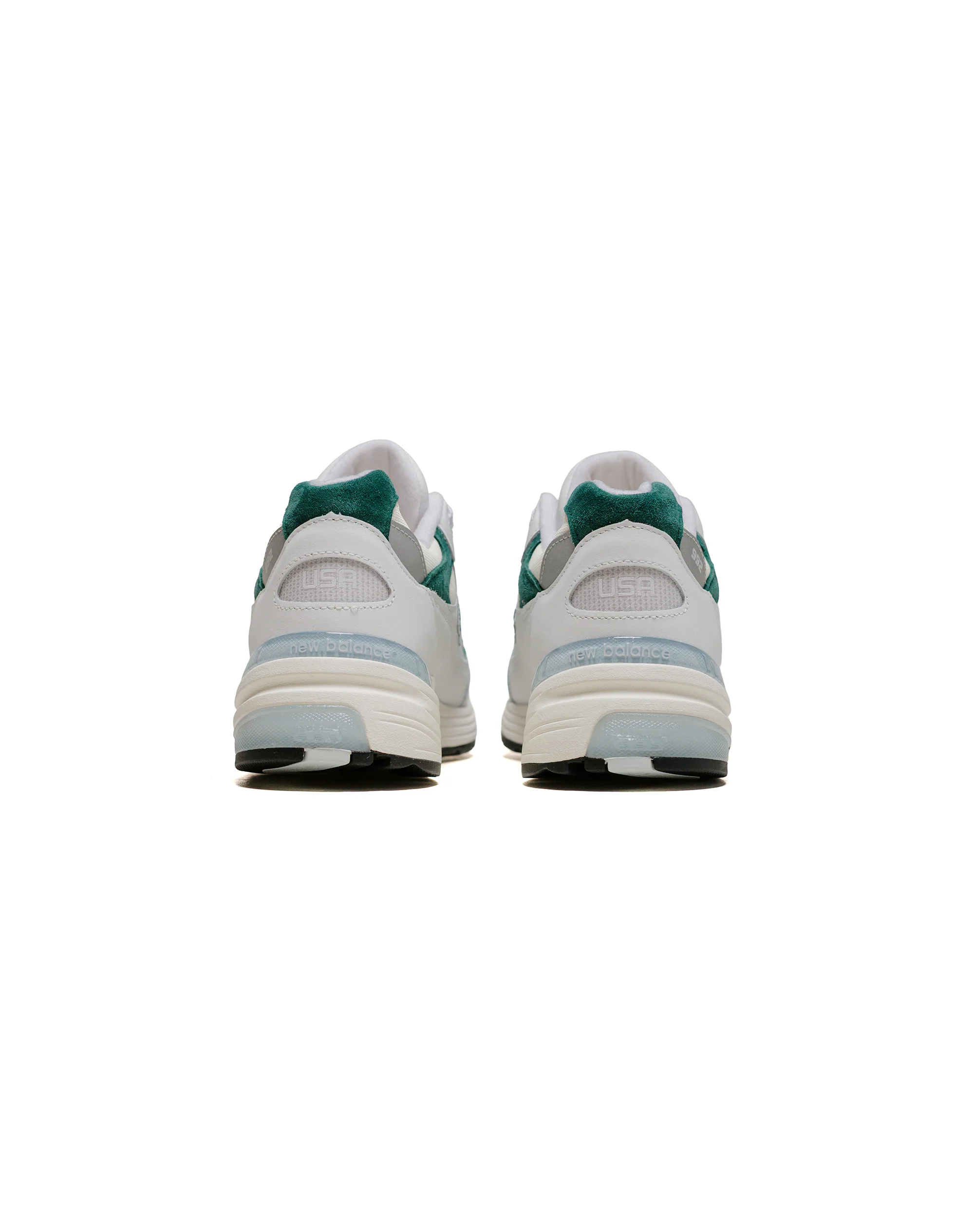 New Balance U992GB White/Marsh Green - Image 4