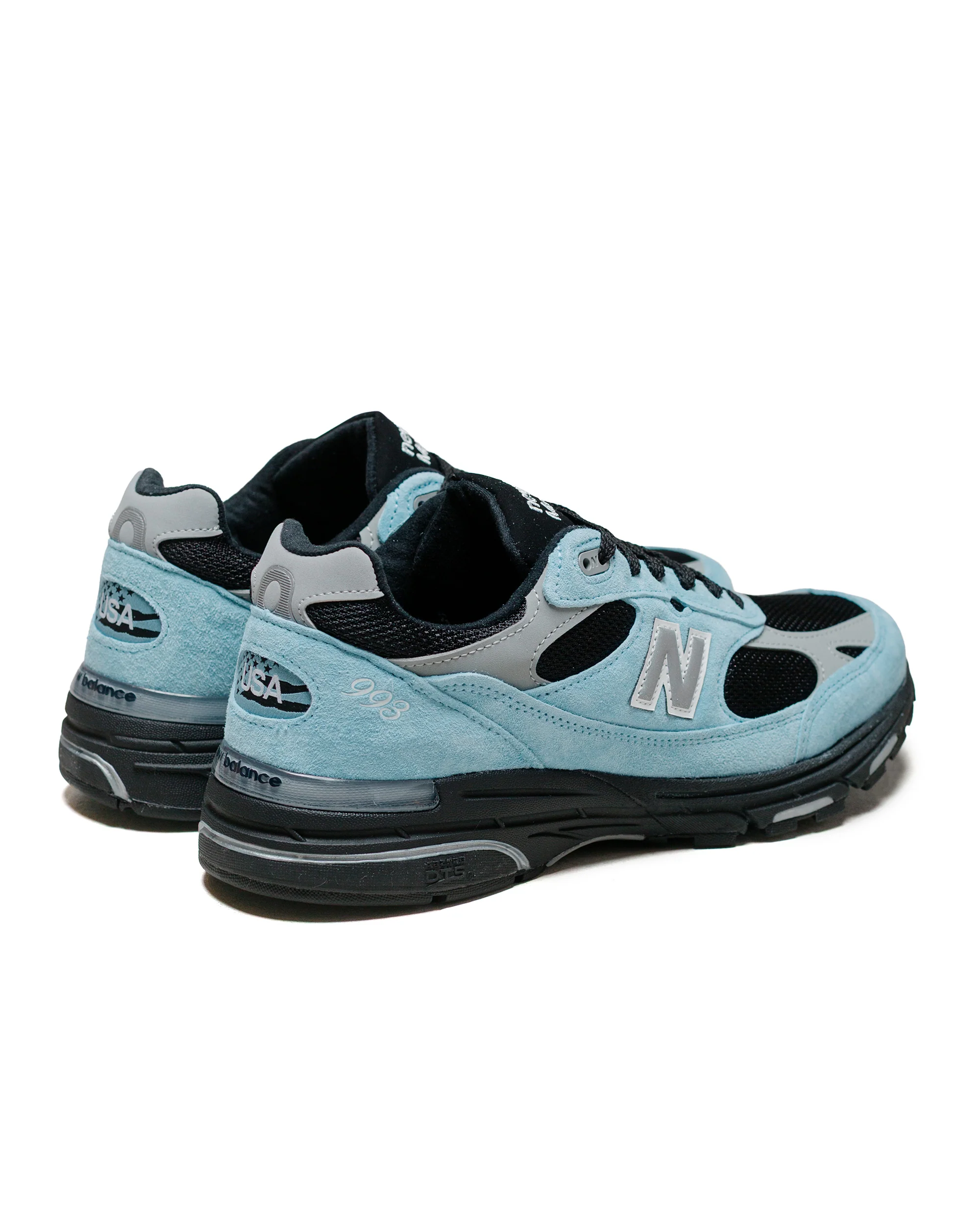 New Balance U993BB Baltic Sea/Black/Slate Grey - Image 3