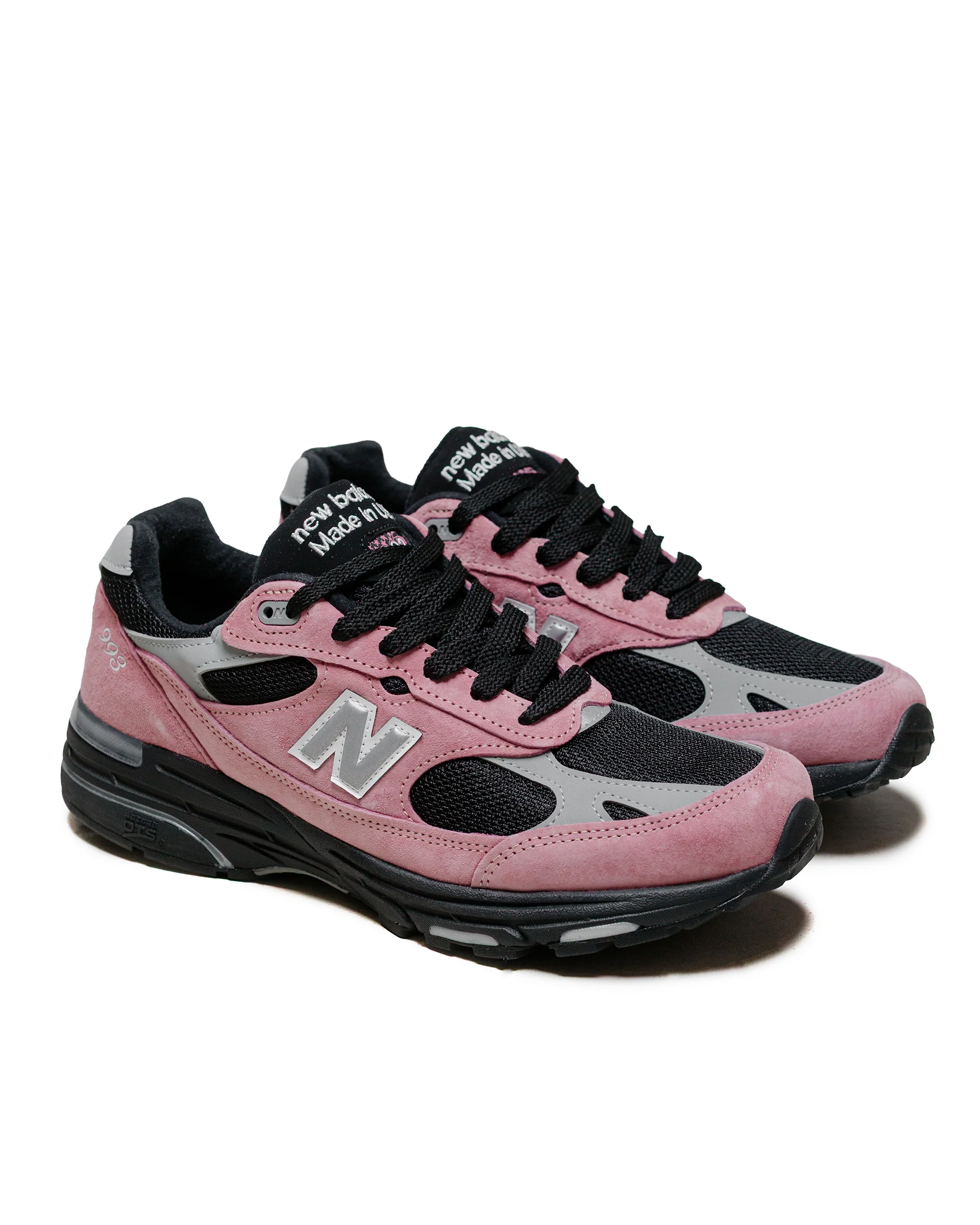 New Balance U993PB Pink Taffy/Black/Slate Grey - Image 2
